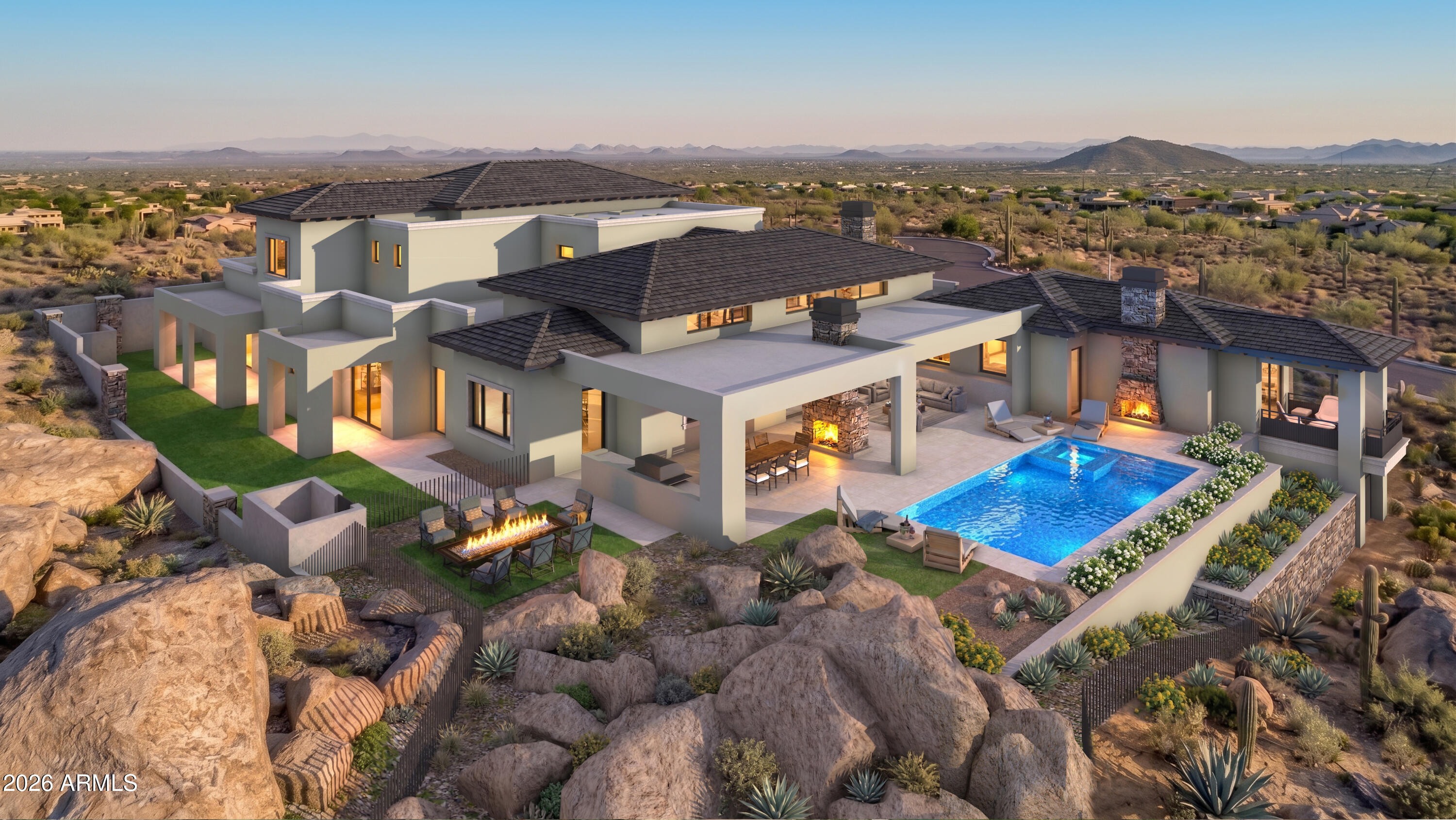 BOULDER CREST ESTATES UNIT 3 AT TROON NORTH - Residential