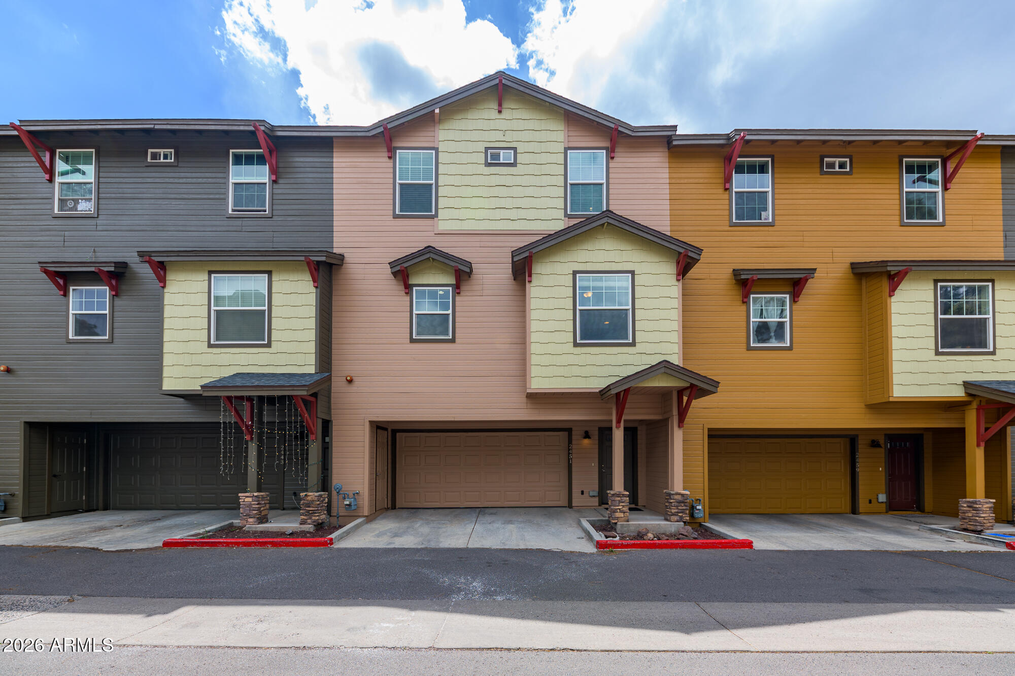 This 4 bed, 3 bath townhome stands out from the rest with some of the best views in the community and rare, convenient parking--a true advantage for both residents and guests. Inside, you'll find thoughtful updates including new LVP flooring, a new hot water heater, and updated fixtures, creating a clean, move-in ready feel. The functional floor plan offers flexibility for a variety of buyers--ideal for NAU students, investors, or families. Enjoy a prime location just minutes from downtown Flagstaff, dining, shopping, hiking and campus. A strong value in today's market--don't miss the opportunity to own one of the best-positioned townhomes available.