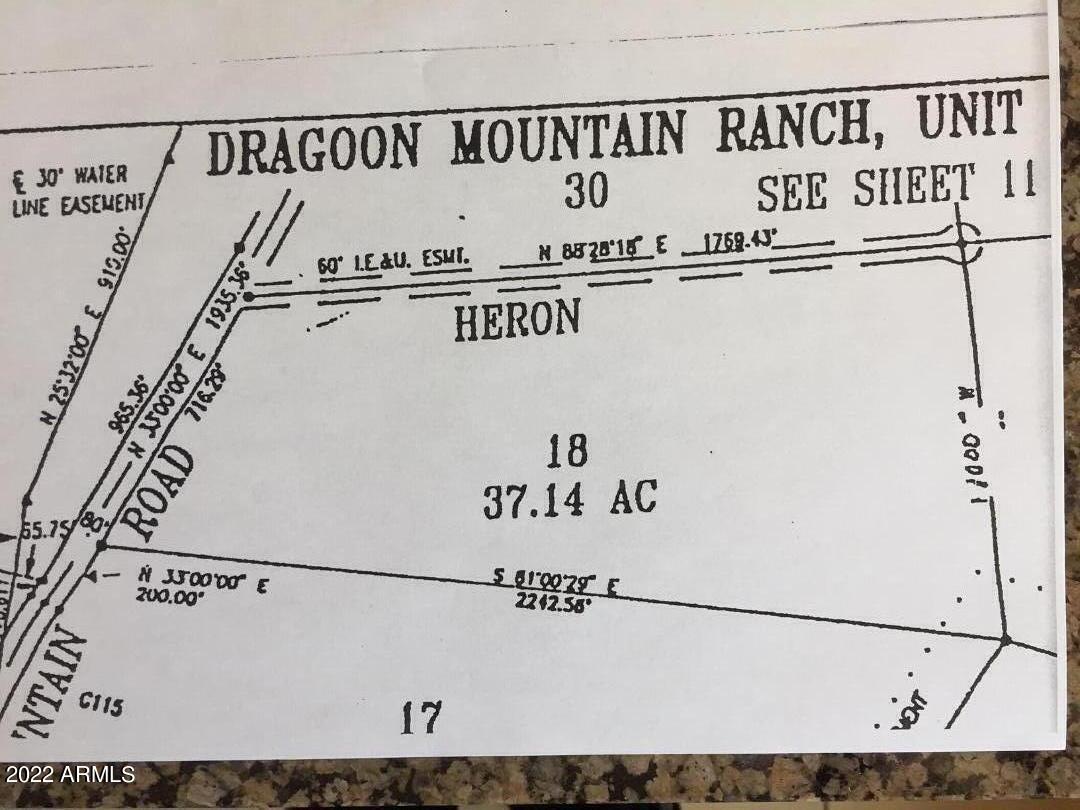 DRAGOON MOUNTAIN RANCH UNIT 1 - Residential