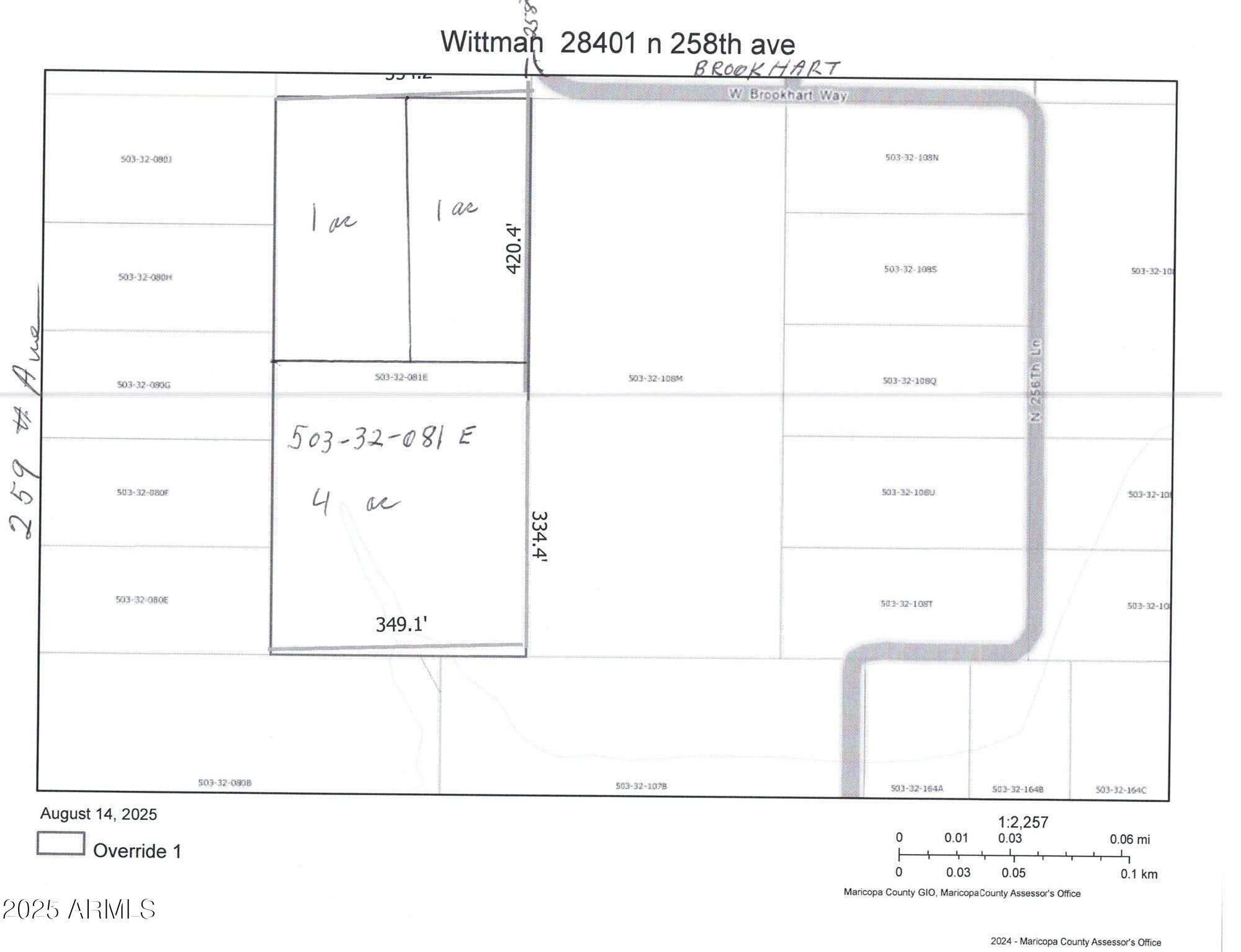 close to custom homes on the north side  . total of 6 ac so you can buy all or part.  survey is  done .  Seller would consider carrying a note with a good down payment.
PARCEL HAS A WELL WITH A POSSIBILITY OF SHARING. NO MOBILE HOMES  CUSTOM HOME LOTS