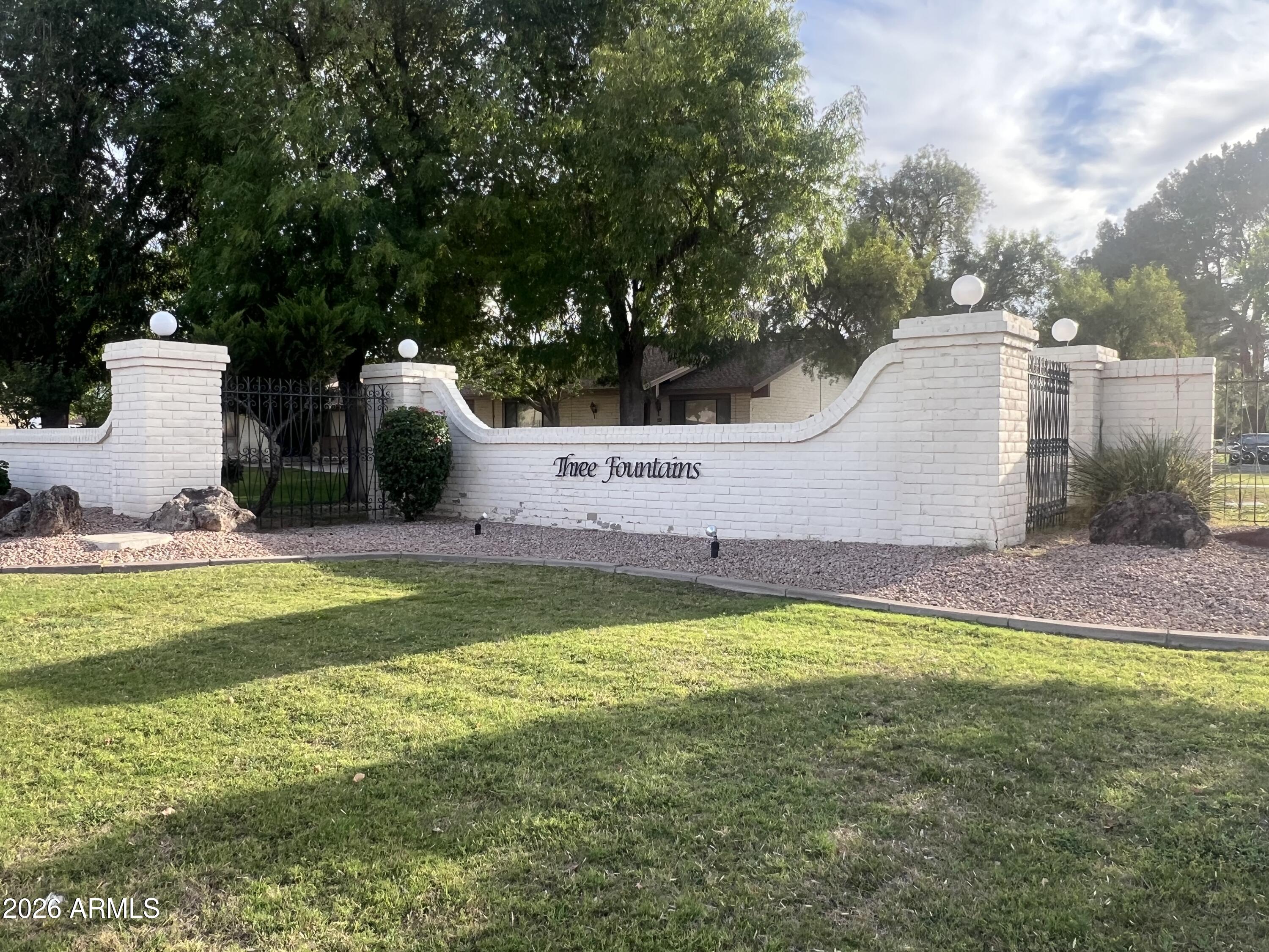 This quiet community of townhomes and condos is a favorite for low maintance low cost living.  The community has a pool, clubhouse and play areas for the entire family.  It also has a storage area for RV's, boats or other types of trailers.  The three bedrooms provide space for your family or guests. and the rear patio is perfect for entertaining.  The Two car garage has extra room for storage and keeps your vehicles safe.  The North East Mesa area is a favorite due to access to the 202 Freeway that is close to the 101 taking you quickly to all valley cities north or south.  In minutes you can be in Tempe, Scottsdale, Chandler or Gilbert.