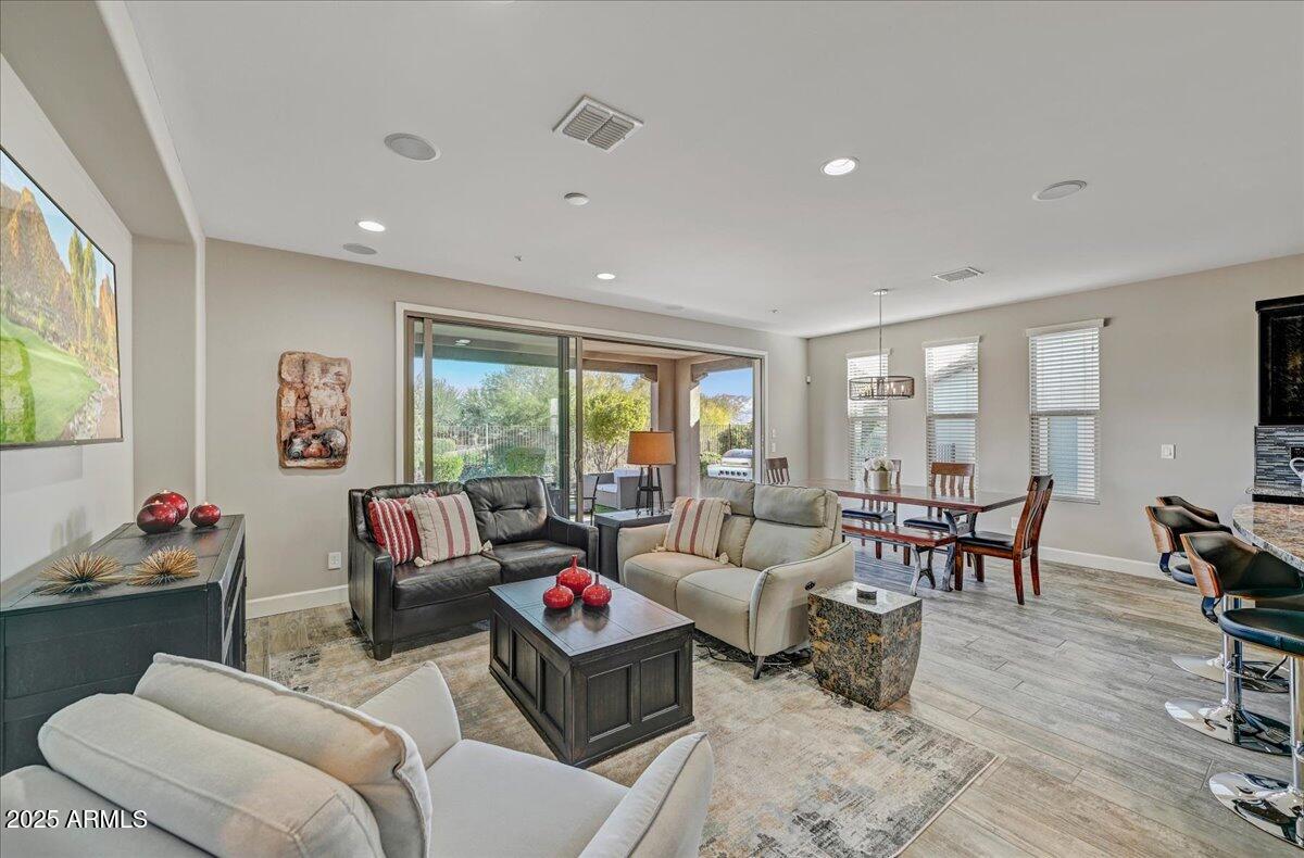 Trilogy at Verde River offers upscale Resort living at its finest and the very best of all possible worlds, close to the conveniences of affluent North Scottsdale, yet secreted within the pristine privacy of the Sonoran Desert. 
The amenities are World Class with Tom Lehman inspired eighteen-hole Golf course, tennis courts, pickle ball courts, and bocce ball, heated lap pool and Resort style swimming pool, hot tub, Afterburn fitness center, Helen's demonstration Kitchen for cooking classes and a 7.5 acre dog park. The community center has casual poolside dining at Eddy's Diner and gourmet dining at award-winning Needle Rock Kitchen and Tap, Alvea Spa with full-service Salon and Spa amenities, Art Loft and events center. Trilogy at Verde River is adjacent to the Tonto National Forest and is situated in the middle of miles and miles of hiking and biking trails. 
Whether you're seeking a second, winter home, or will live here year-round, Trilogy at Verde River is an ideal distance from the hustle and bustle of North Scottsdale. You'll love the Resort living!
What memories will you make?