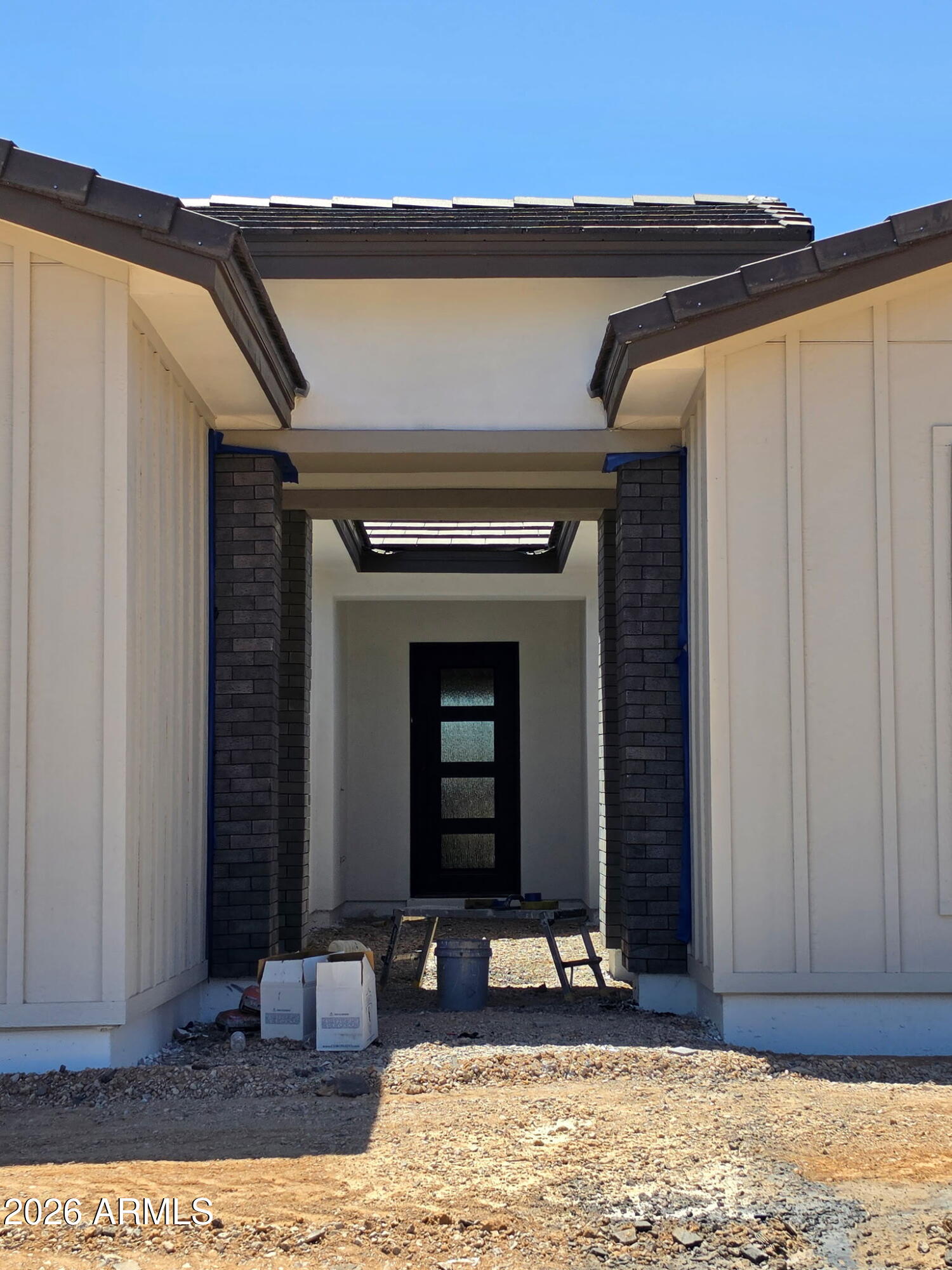New construction!  Estimated completion August 2026.  4 bedrooms plus teen room, 3 baths with an open great room layout and gourmet kitchen.  Great room with electric fireplace and entertainment center. Primary suite with French doors to the extended patio and backyard. 2-car plus attached 50-foot RV garage with service door.  400-amp panel plus 50-amp outlet at rear of RV garage.  NO HOA.