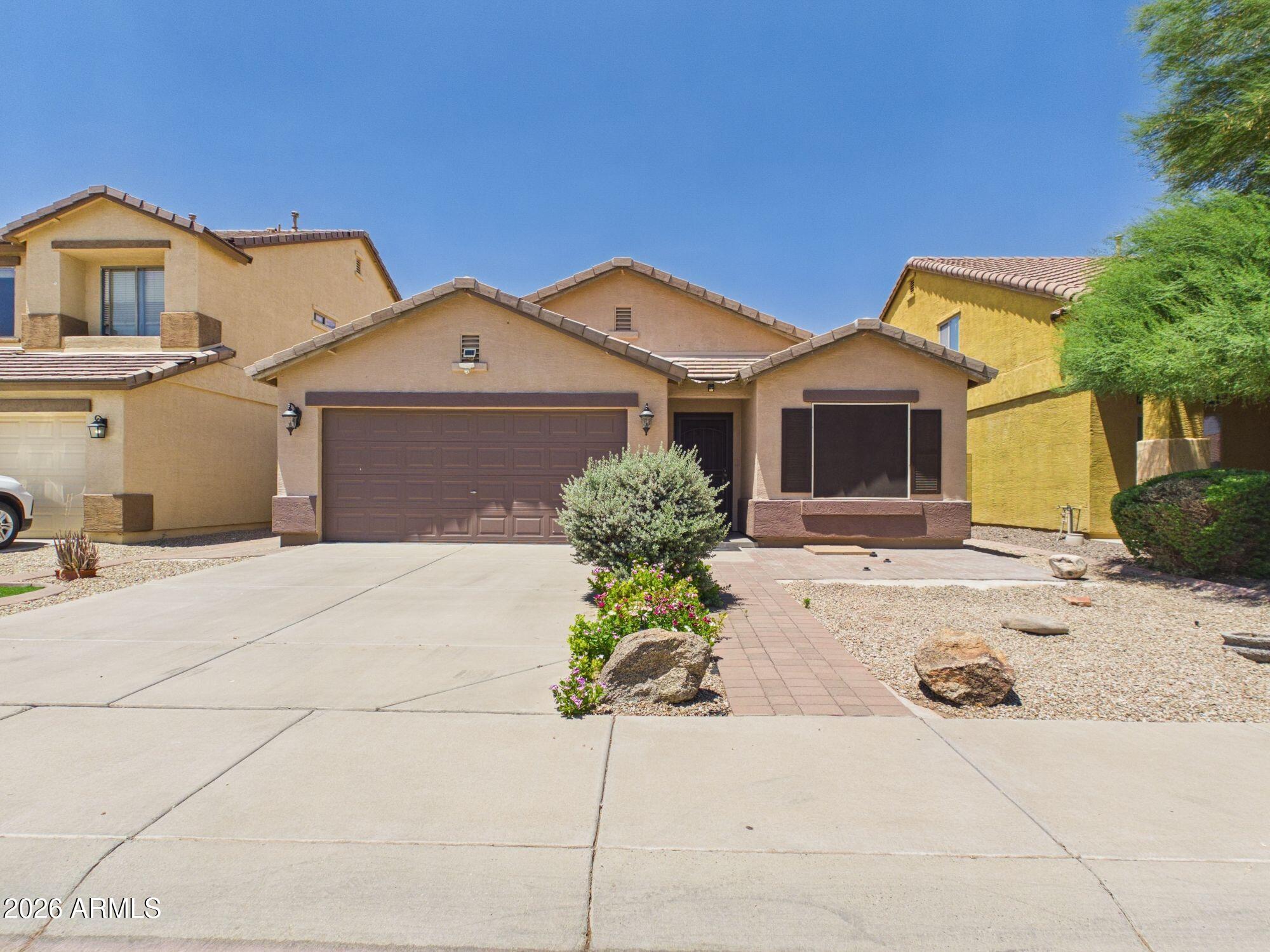 36582 W El Greco St • Recently painted exterior • Upgraded kitchen • Mini-split AC systems • Tankless water heater • EV-ready garage

Thoughtful upgrades shine throughout this Maricopa home, offered at $349,000. The kitchen features solid birch wood cabinetry, dovetail soft-close drawers, quartzite countertops, marble backsplash, sliding spice rack, lazy Susan, coffee bar, and new dishwasher. Fresh white interior paint, recessed dimmable lighting, updated smoke/CO detectors, an approx. two-year-old AC unit, three mini-split AC systems, and a tankless water heater add comfort and function. RO to the sink and fridge, owned water softener, replaced plumbing connections, and newer PVC irrigation add value. The garage includes a painted floor, insulated doors, mini-split AC, and 220V charger.