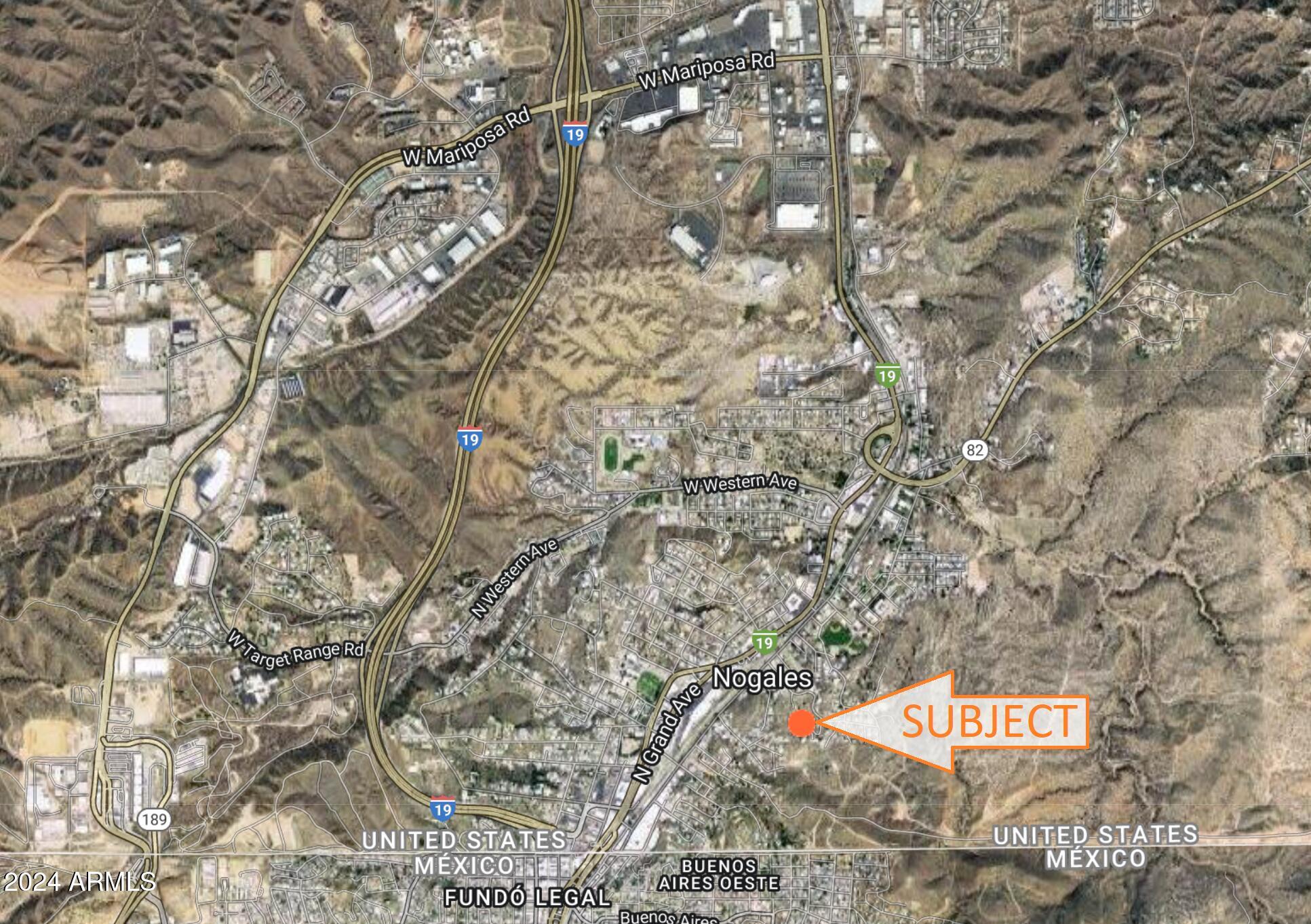MORE THAN TWO ACRES LOCATED IN NOGALES, AZ.  CONVENIENT LOCATION WITH CLOSE PROXIMITY TO I-19. POWER RUNS ALONG LA CASTELLANA DR. BEAUTIFUL AREA OF ARIZONA DESERT THAT OFFERS PANORAMIC VIEWS. GREAT OPPORTUNITY TO PURCHASE A LARGE PARCEL FOR DEVELOPMENT OR LONG TERM INVESTMENT.  ZONED CITY OF NOGALES R-4.  SANTA CRUZ COUNTY APN 101-38-063 *SELLER MAY CARRY*DIRECTIONS: MORLEY AVE/LA CASTELLANA DR- EAST ON LA CASTELLANA DR ¼ MILE TO CURVE IN RD, PARCEL TO THE WEST. UTILIZE COUNTY/AERIAL MAPS. GPS:  31.338426, -110.932298