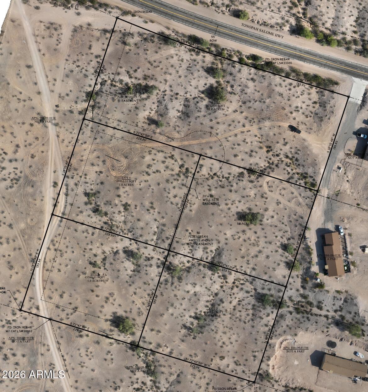 SURVEY OF SECTION 28 T2N R5W PARCEL 1-16 - Land