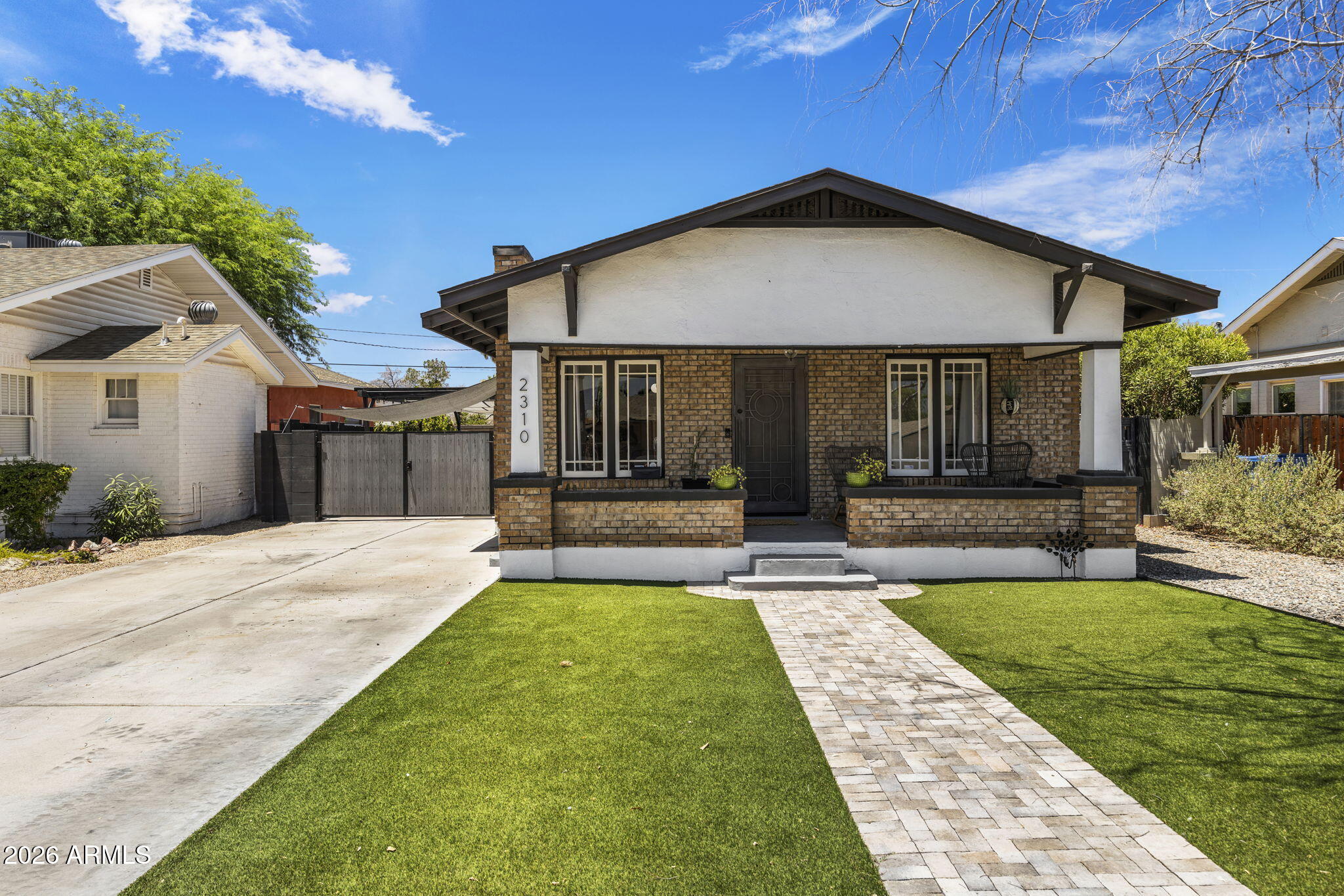Freshly updated and better than ever, this Coronado Historic District home is completely move-in ready with fully OWNED SOLAR, fresh paint, fresh landscaping, and a newly installed RV gate. The private backyard is designed for entertaining and everyday enjoyment, featuring a spa, putting green, and irrigated raised garden beds. Perfectly positioned just minutes from Sky Harbor Airport, Chase Field, PHX Arena and some of Phoenix's most celebrated restaurants, including Pizzeria Bianco, Valentine, The Coronado PHX, and Restaurant Progress. Experience the charm of historic living with unbeatable access to the best dining, entertainment, and culture downtown Phoenix has to offer.