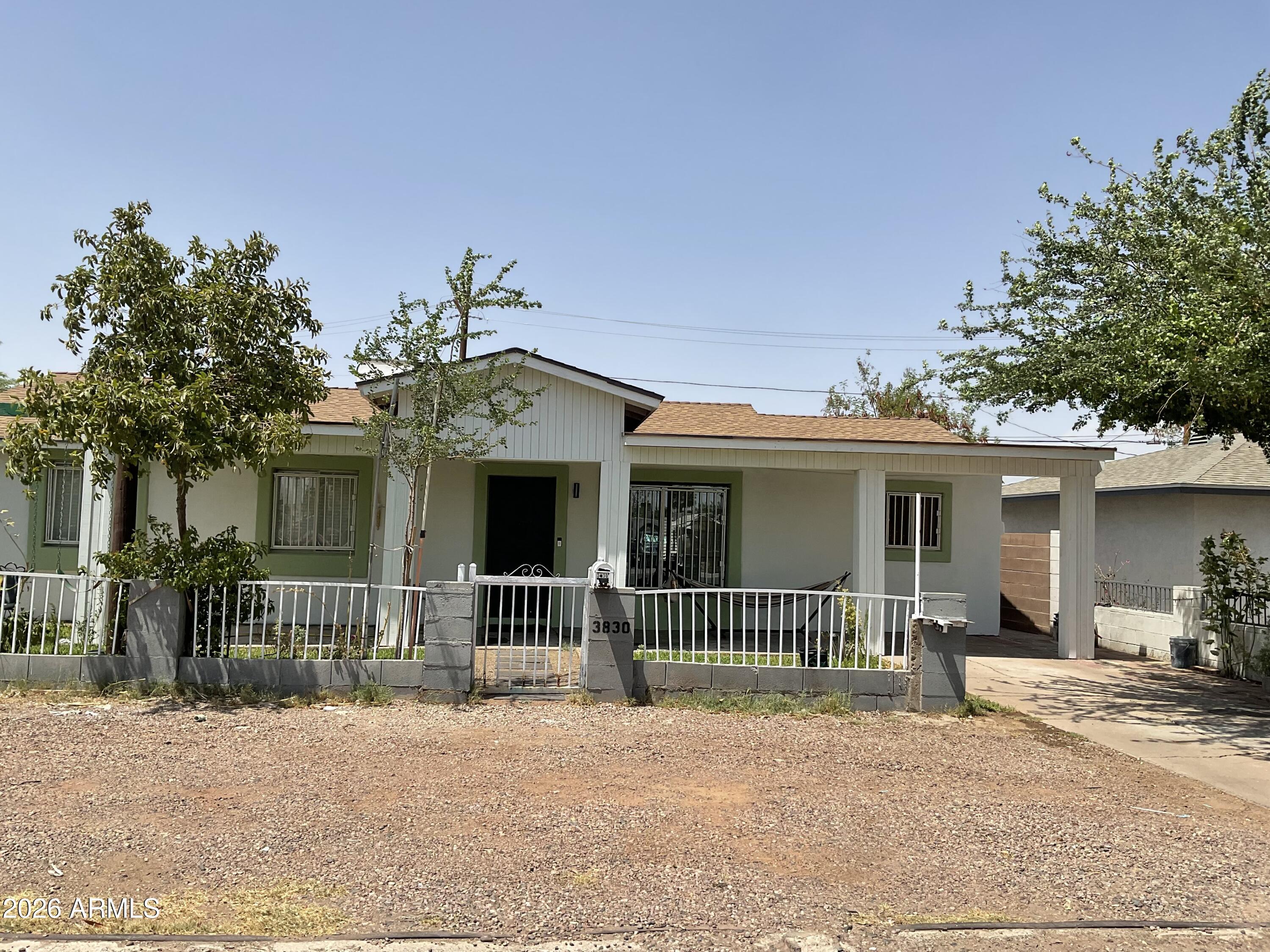 Welcome to this beautifully Home in a  great location! Fully remodeled kitchen with stunning granite countertops, updated cabinetry, and a stylish laminate flooring, this is moving ready. The remodeled Bathroom  adds modern Touch, an additional room can be used as a home office gym, playroom, or guest space. Enjoy outdoor living on the brand new porch and take advantage of the huge backyard, offering plenty of room for entertaining gardening of future possibilities. The property also.features A mechanical RV gate, providing convenient access in additional parking options. This is a fantastic opportunity to own a well-maintained home with value upgrades, and flexible living space..