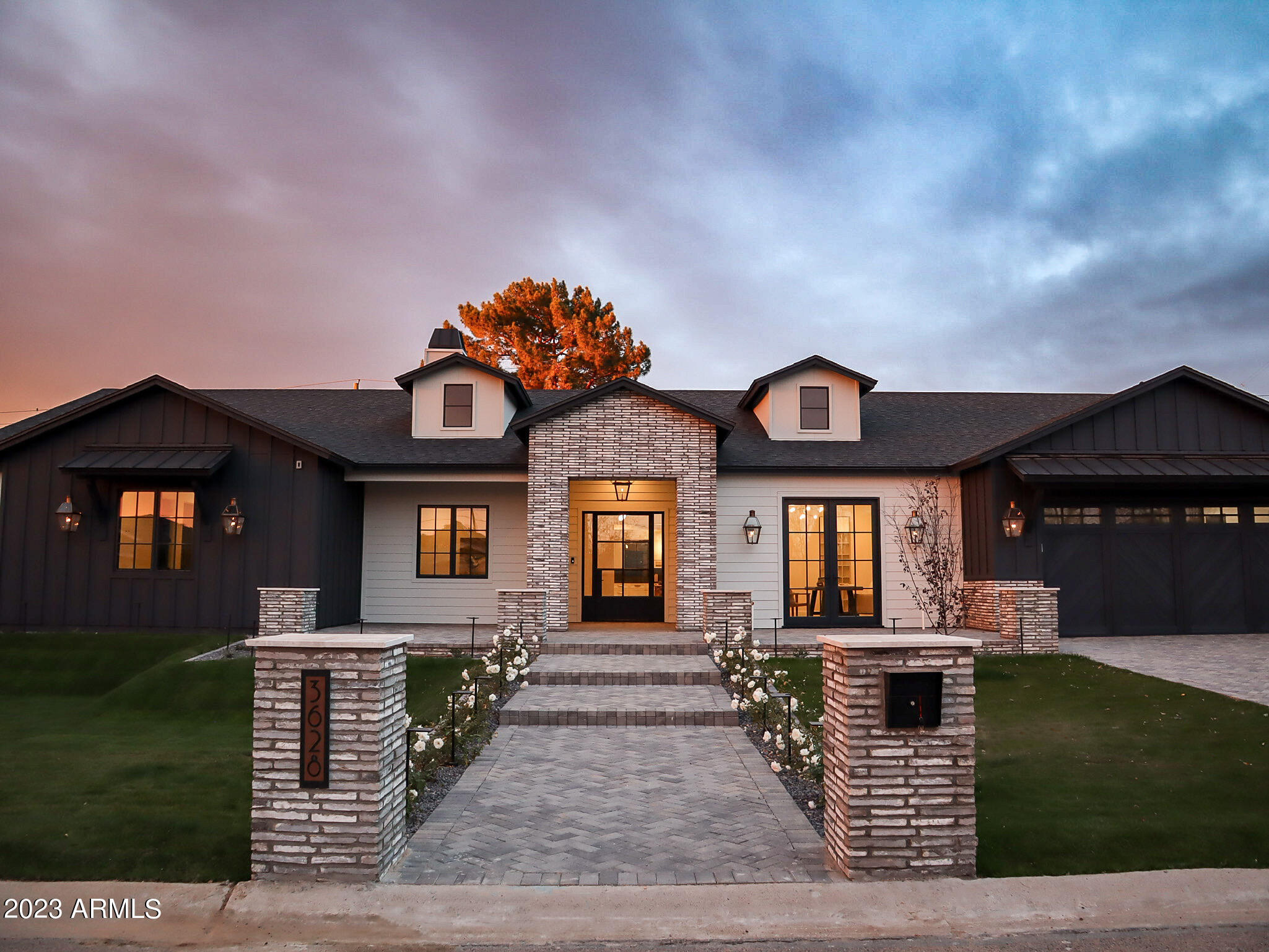 Welcome home to your very own brand new custom 2023 Arcadia Gem on a sprawling 15k lot with Full Landscape pool, and hot tub. Built by Arcadias VERY well respected builder Green Elephant Development This beautiful 4 bed, 4.5 bath home plus an office, has a layout designed for easy living and entertainment. The open and bright kitchen is equipped
with designer finishes and top of the line Sub Zero and Wolf appliances. The location is steps away from Kachina park and some of Arcadia's most beloved eateries like LGO, Postinos and Ingo's. Pool/Spa just finished come take a look!