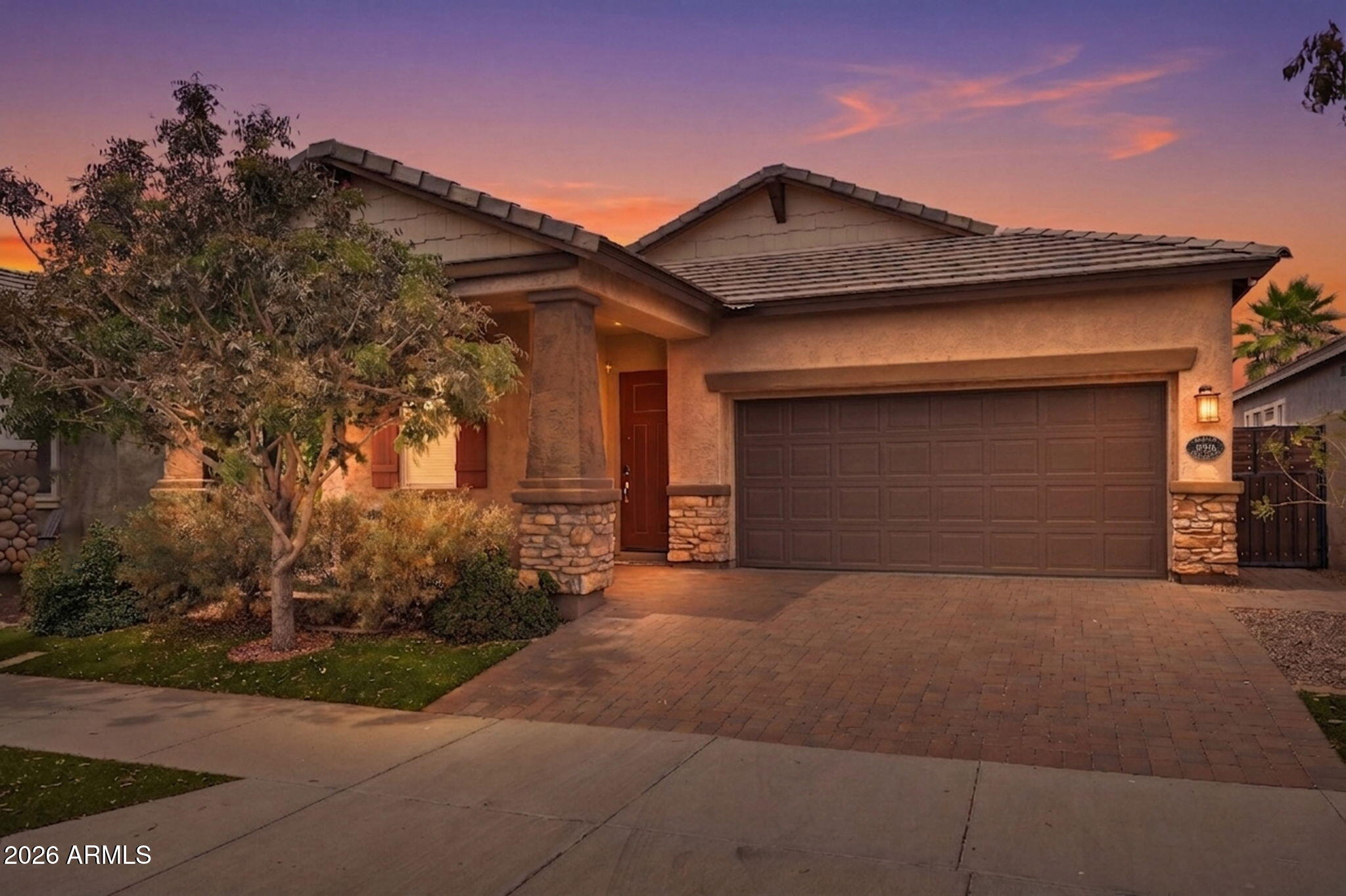 WELCOME HOME to this STUNNING, bright and open concept floor plan in the East Valley's coveted Mulberry! METICULOUSLY cared for, this model like home spares no missed detail. Featuring a split floorplan with 3 beds and 2 baths this home has so much charm!l Large entertainer's modern chef kitchen boasts espresso cabinets,  granite countertops, walk in pantry and large island with breakfast bar.  OVERSIZED, private  backyard is PERFECT year round  with a RAMADA and extended paver patio.The community features Pools, parks, Fitness Center, Basketball and Pickleball Courts and a clubhouse with indoor cooking area green areas. Close to freeway and great school choices. This home is a MUST SEE!