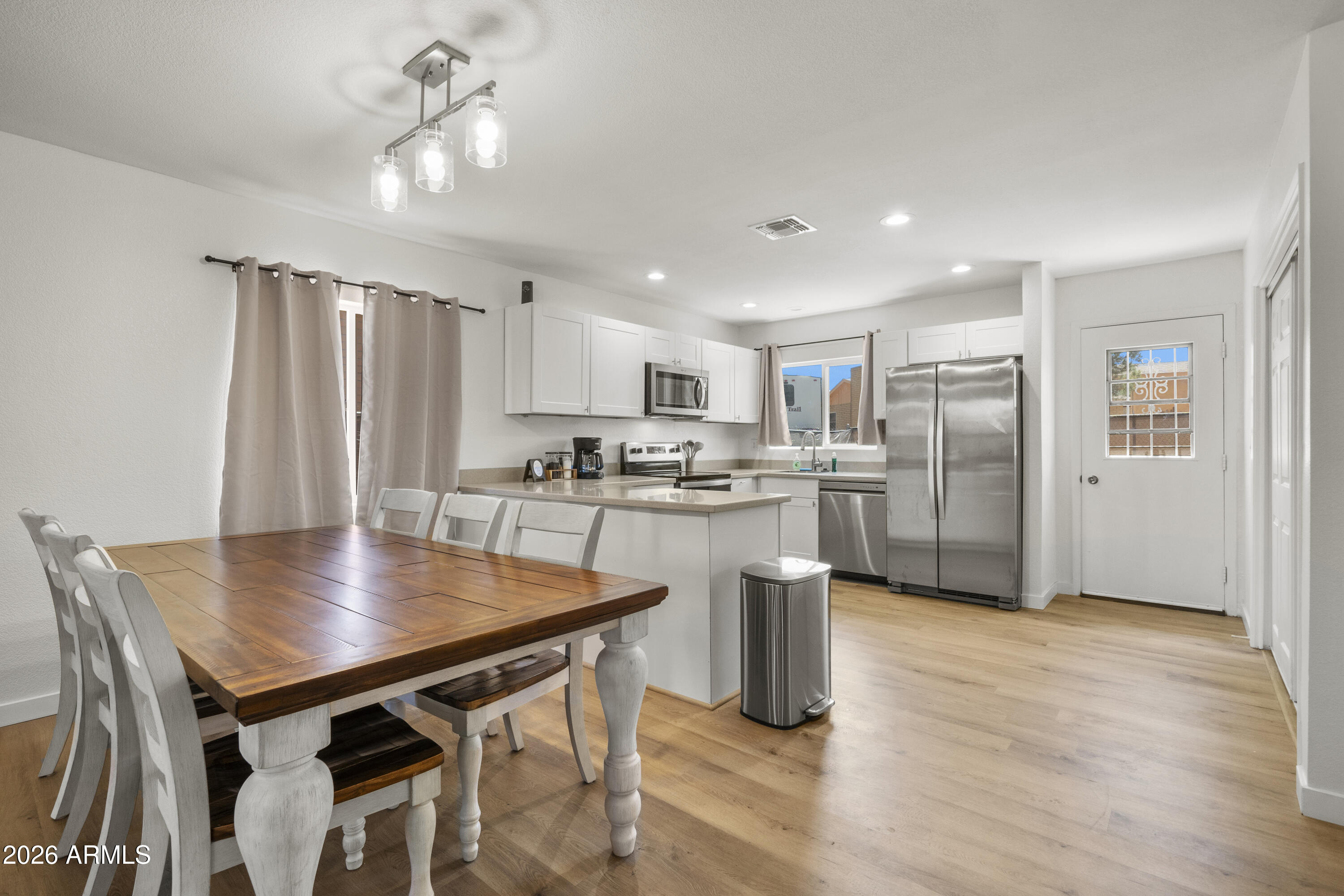 Ideally situated in the heart of Sierra Vista, this home delivers comfort, convenience, and modern appeal at an exceptional value. Just a short drive from Fort Huachuca and steps from Veterans Memorial Park, the location checks every box for both military families and longtime locals alike.

Inside, you'll find a thoughtfully updated interior with a fresh, contemporary feel throughout. A newer HVAC system ensures year-round comfort.

Whether you're looking for a primary residence or a smart investment in a high-demand corridor, this property offers the kind of central access that's hard to find -- shopping, dining, parks, and the post all within minutes. Priced to move and ready to impress -- don't miss this one.