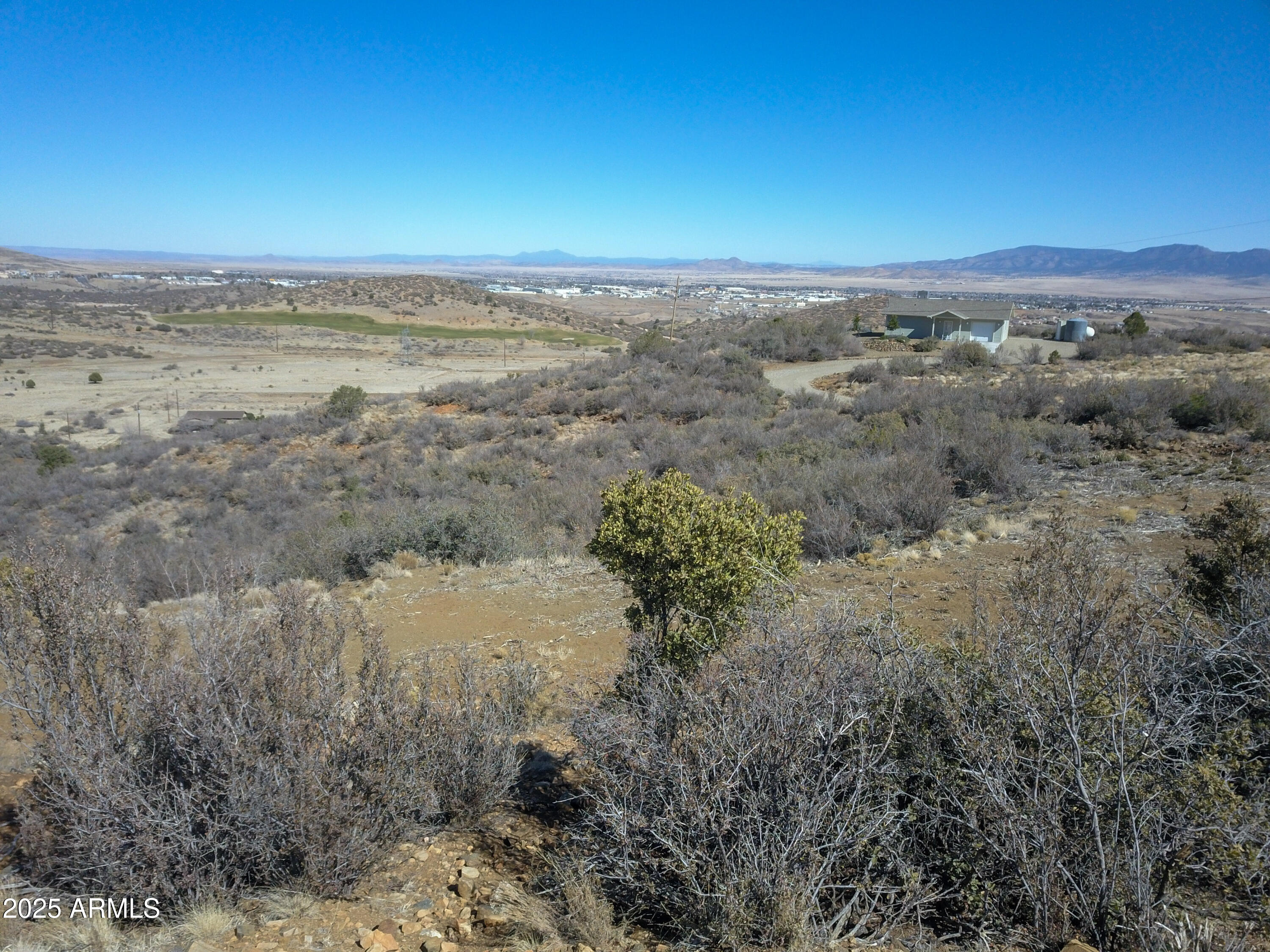 Views of Prescott and Prescott Valley at an amazing price. Easy access just off of Black Canyon Hwy and more than one way to this property. Seller has split into 2 acre lots totaling 5 separate lots. Don't hesitate to pick the one you like the most. Moments from all amenities in Prescott and Prescott Valley for shopping at Costco, Home Depot, Traders Joe and so much more. But truly you have to see it in person because pictures truly do not give this property justice.