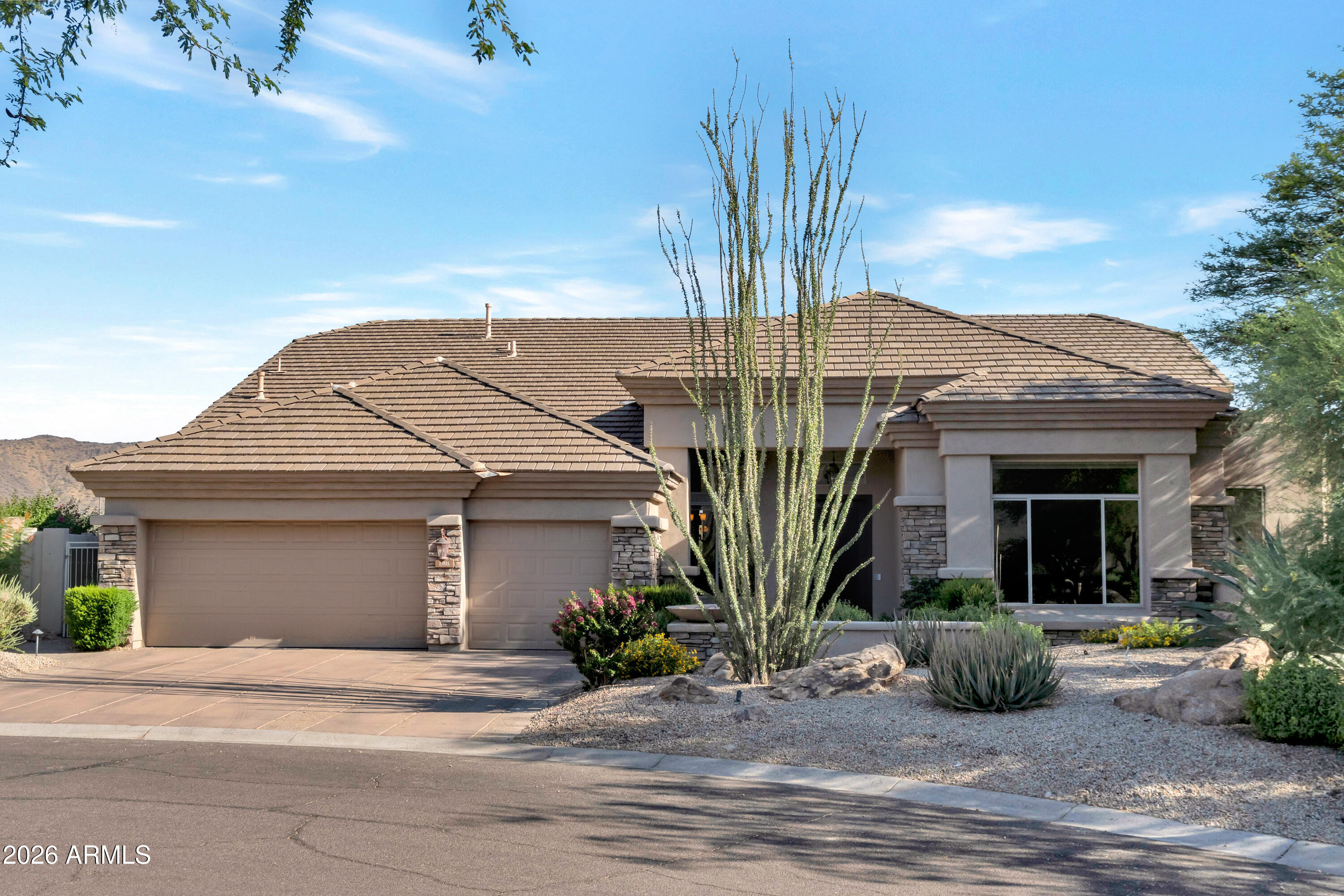 Introducing one of the most exceptional homes in McDowell Mountain Ranch, offering unmatched size, design, and value at under $390 per square foot. Unlike anything else in the community, this stunning residence features 7 bedrooms, 5.5 bathrooms, dual primary suites, and a thoughtfully designed split floor plan ideal for multi-generational living or hosting guests.

The expansive open-concept layout flows seamlessly into a resort-style backyard oasis, creating the perfect setting for both everyday living and entertaining. A private executive office showcases custom built-in cabinetry, while the finished basement offers over 1,030 square feet of additional living space complete with its own elevator. Luxury finishes, generous living spaces, and breathtaking mountain views set this home apart. Located just a short walk from the McDowell Mountain Ranch Community Center, residents enjoy access to pools, tennis and pickleball courts, parks, trails, and a wide array of community amenities.

This is a rare opportunity to own one of the largest and most distinctive homes in all of McDowell Mountain Ranch.