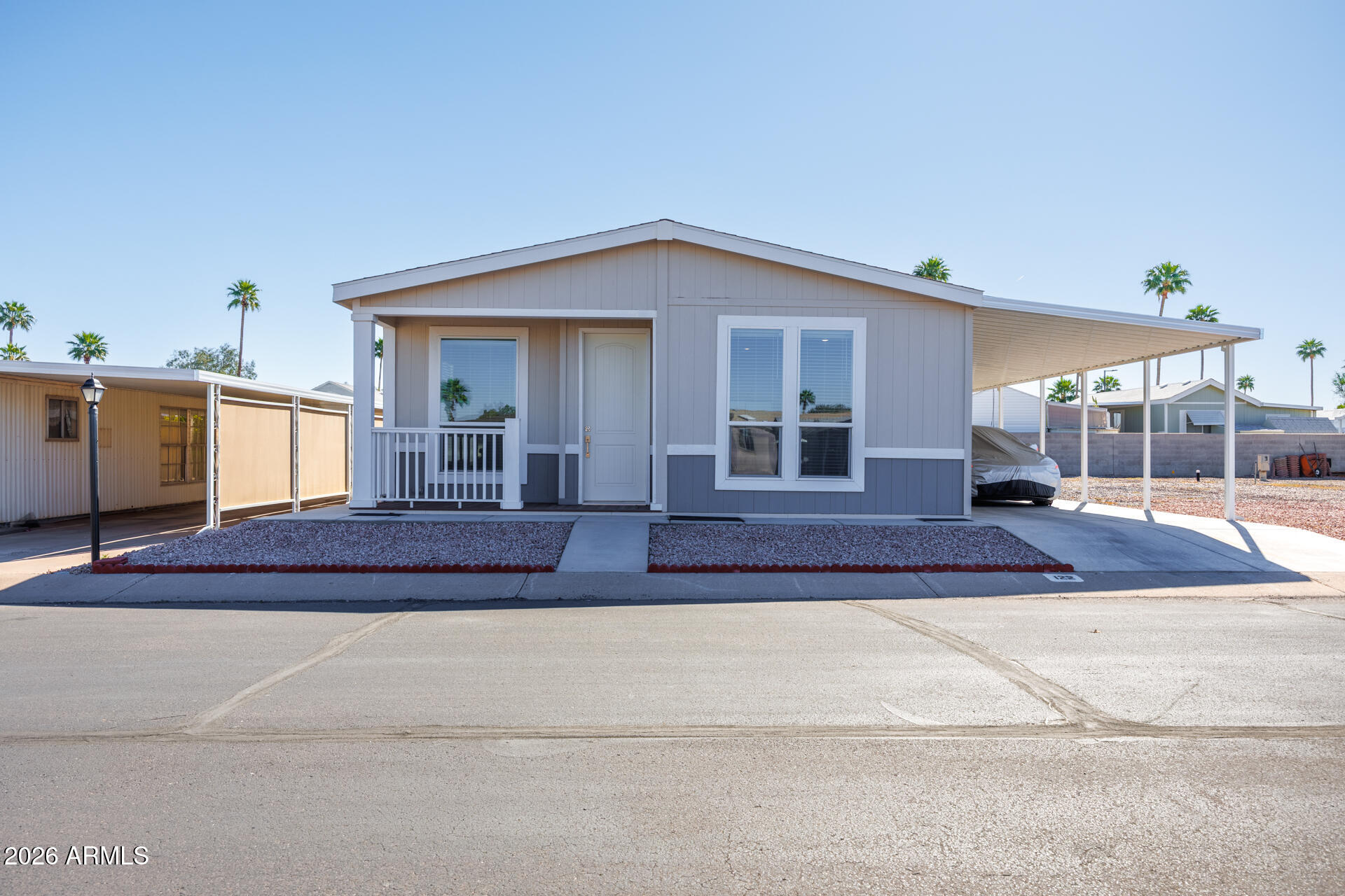 This beautiful brand new home is waiting for you!! Featured in the community of Casa Verde this freshly built, modern home boasts a wide open floor plan with a gourmet kitchen!! With spacious bedrooms there is ample space to enjoy the golden life!! The park features fantastic amenities including 2 pools and hot tubs, a brand new pickleball court, an enormous rec building and plenty of activities.  This is truly the place to be!!