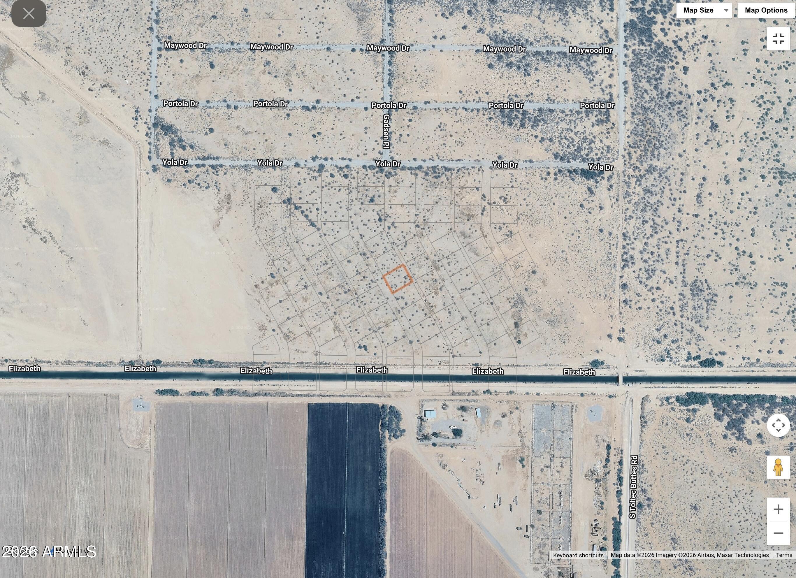 TOLTEC/ARIZONA VALLEY UNIT TWENTY SEVEN - Land