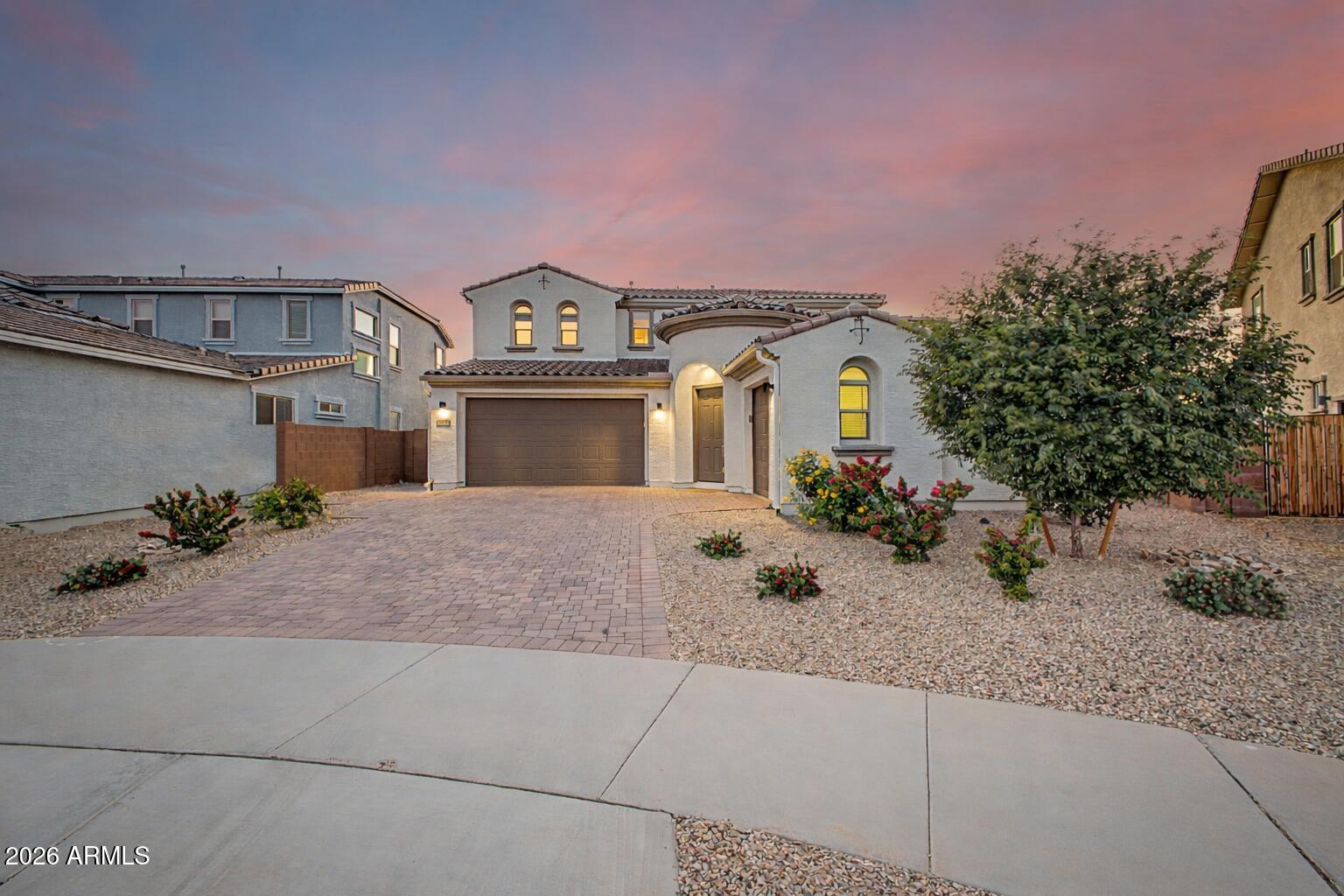 Absolutely Stunning 6 Bedroom, 4 Bathroom, Two Story Home Located on Premium Oversized Lot in Desired Rancho Mercado, Two Master Bedrooms (One Downstairs & One Upstairs),  Upgraded Kitchen Cabinets & Countertops, Gas Oven & Cooktop, Oversized Kitchen Island w/Breakfast Bar,  Large Kitchen Dining Room, Spacious Great Room, Downstairs: Master Bedroom w/Walk-In Closet, Master Bathroom w/Dual Sinks & Large Walk-In Shower,  Additional Full Bedroom & Bathroom Downstairs, Upstairs: 2nd Master Bedroom w/Walk-In Closet & Ensuite Master Bathroom (IDEAL for NEXT GEN/Multi-Generational Living), 3 Additional Bedrooms & Full Bathroom, Spacious Loft, Upstairs Laundry Room w/Washer & Dryer Included, Covered Backyard Patio, Professionally Landscaped Front & Backyard, 3 Car Garage, Come Check It Out!