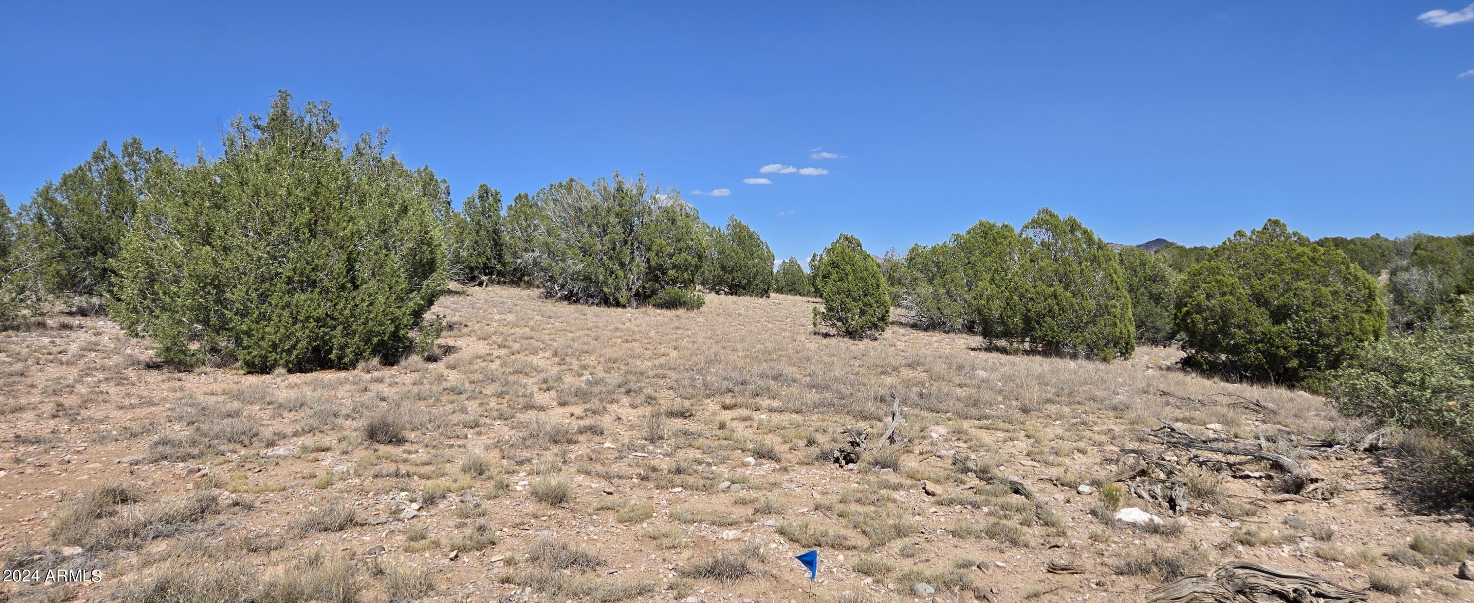 Experience the serenity and wide-open beauty of Crossroads Ranch in Prescott, Arizona with this exceptional 13 acre parcel.  Nestled in a prestigious equestrian community, this sprawling property offers endless possibilities—whether you're dreaming of a custom-built estate, a horse lover's haven, or a private retreat surrounded by nature. With breathtaking panoramic views, gently rolling terrain, and easy access on well-maintained roads, this acreage is the perfect canvas for your vision. Neighboring property has a well producing 10 gpm so you know good water production is possible. Enjoy the peace and privacy of rural living while being just a short drive to downtown Prescott, shopping, dining, and recreational activities. Site-built homes only, with underground utilities available and generous spacing between neighbors for ultimate tranquility. Come build the life you've imagined in one of Prescott's most desirable ranch communities.