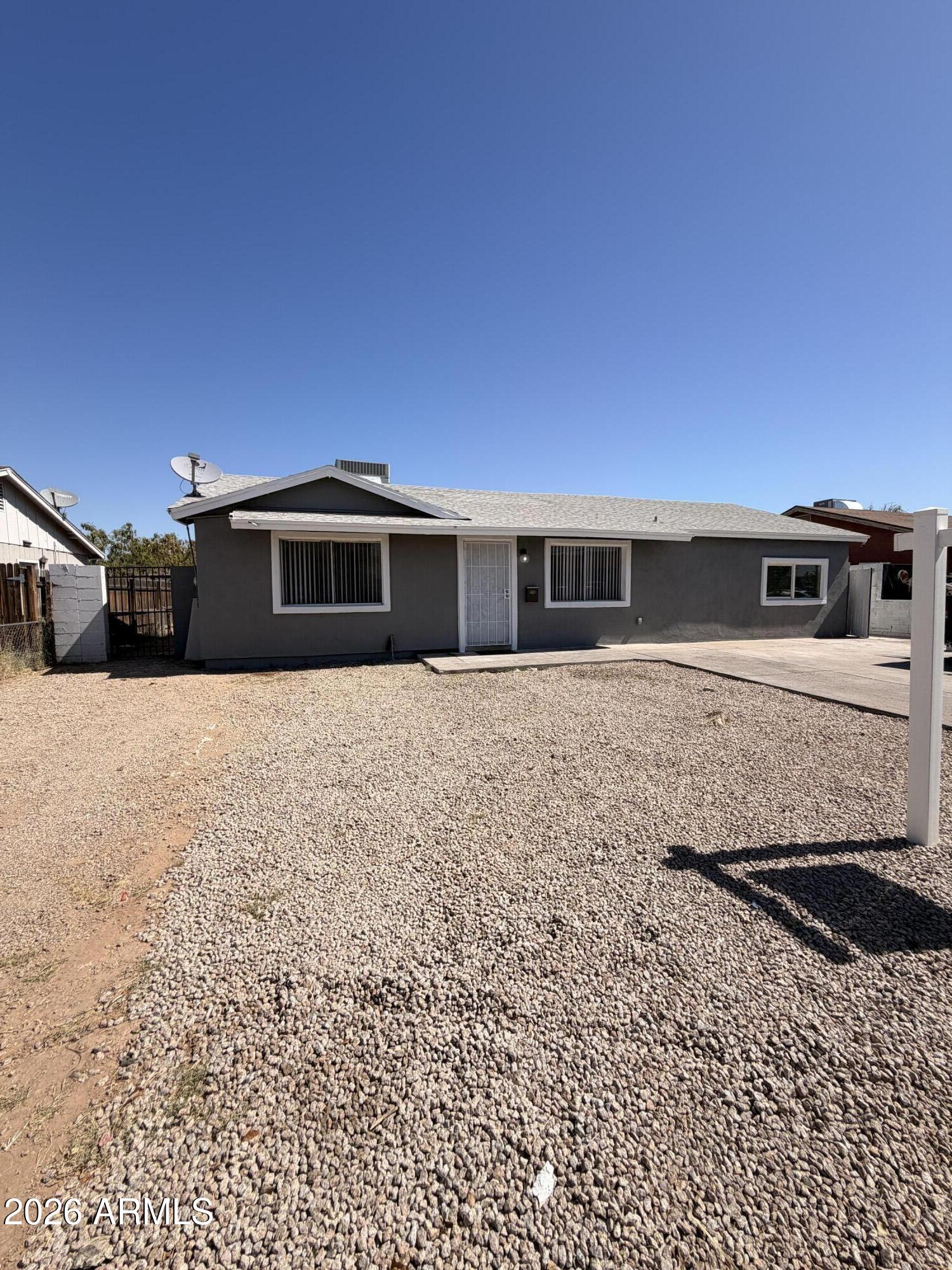 Excellent cash-flow opportunity! Don't miss this opportunity to own this unique property featuring a 2-bedroom, 2-bath main residence plus three separate studio units, each equipped with a private bathroom and kitchenette. The studios have historically generated $800 per month each in rental income, with one unit currently leased on a month-to-month basis. Ideal for investors seeking immediate income potential or owner-occupants looking to offset expenses with rental revenue.