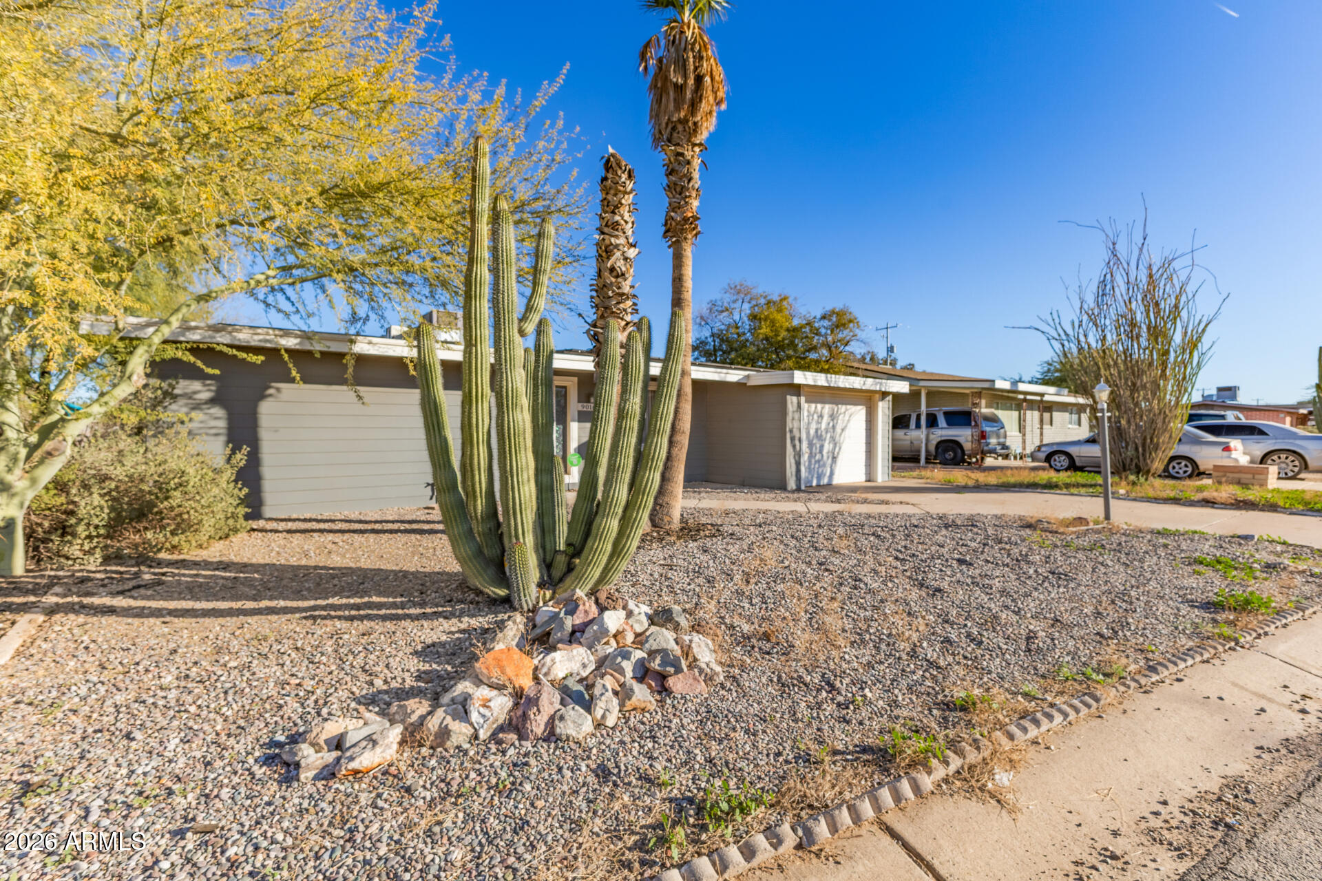 LENDER PAID 2/1 Buy-down starting rate at 3.75%!! Best deal in Arizona City! NO HOA! FHA assumable loan OR Ask about , USDA $0 down options as well! This home offers 3 sizable bedrooms, soothing neutral colors, tile throughout, and a nice size laundry room with plenty of storage. The expansive backyard provides plenty of space for outdoor fun and is ready for your personal touch-bring your vision and create your perfect oasis! Welcome home!
