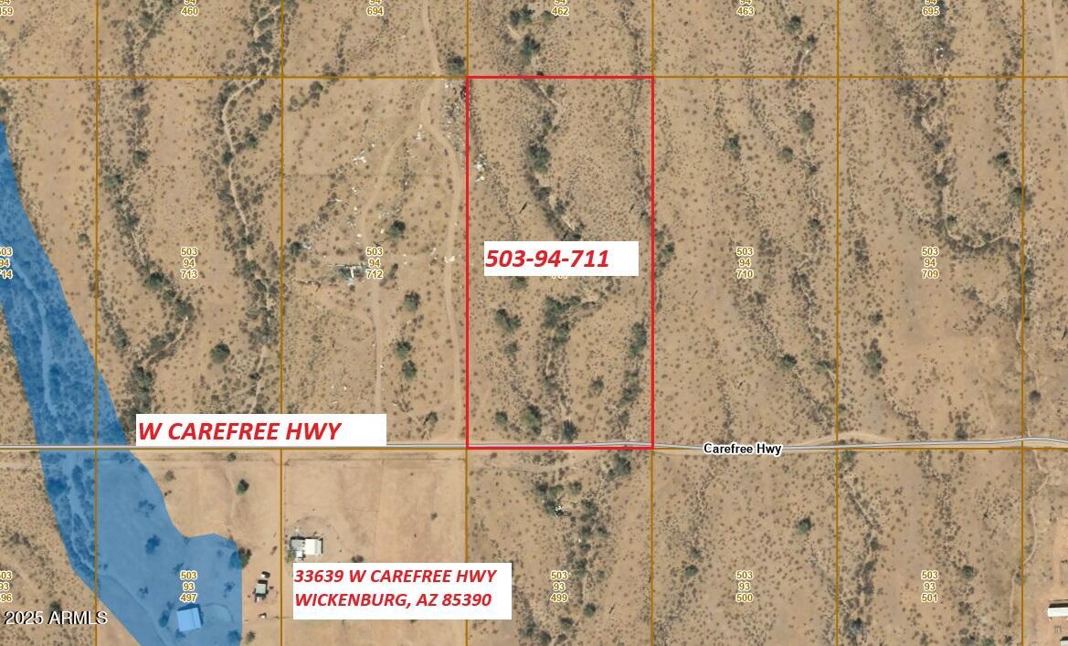 This is a great, pristine desert parcel in the Northwest side of Whispering Ranch. Quick access to Vulture Mine Rd and Wickenburg. There are planned developments to the south, and the parcel is close to the future Interstate 11. No flood issues to deal with. No power, so an alternative source would be necessary. Great site for alternate energy home, camping, and as an investment on future growth.