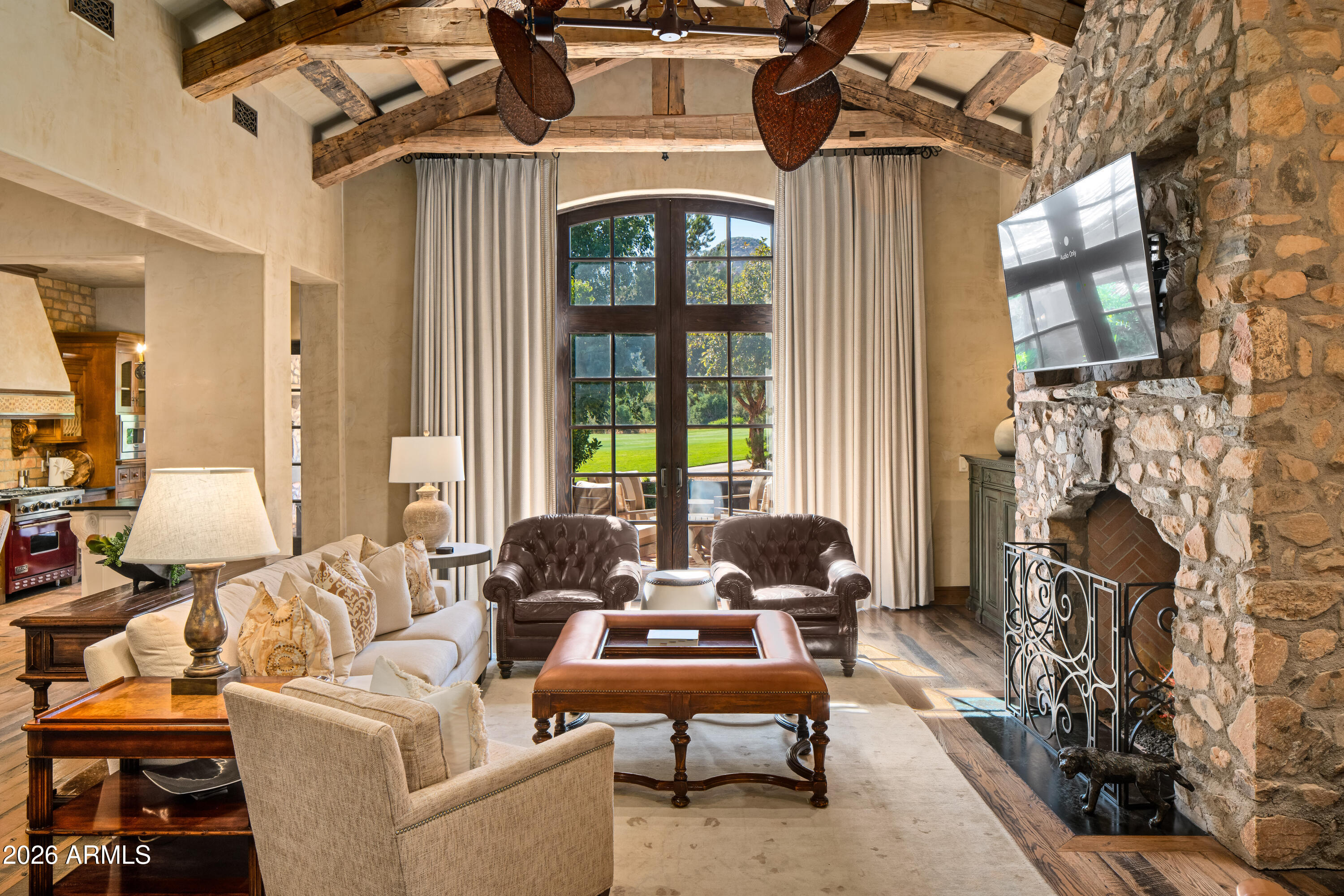 The Villas at Seven Canyons offer a distinctive residential opportunity to live on the Seven Canyons golf course in a lavishly appointed Villa. Live in luxury and enjoy all the amenities of arguably the most beautiful private golf club settings in the country. The new Owner will be immersed in thoughtfully appointed 3-bedroom 3.5 bath floorpan offering 2,600 square feet of luxurious indoor living naturally expanding to the beautiful outdoors. You will be mesmerized by the views of Sedona's iconic red rocks and the emerald green fairways of one of Tom Weiskopf's most beautiful course designs.