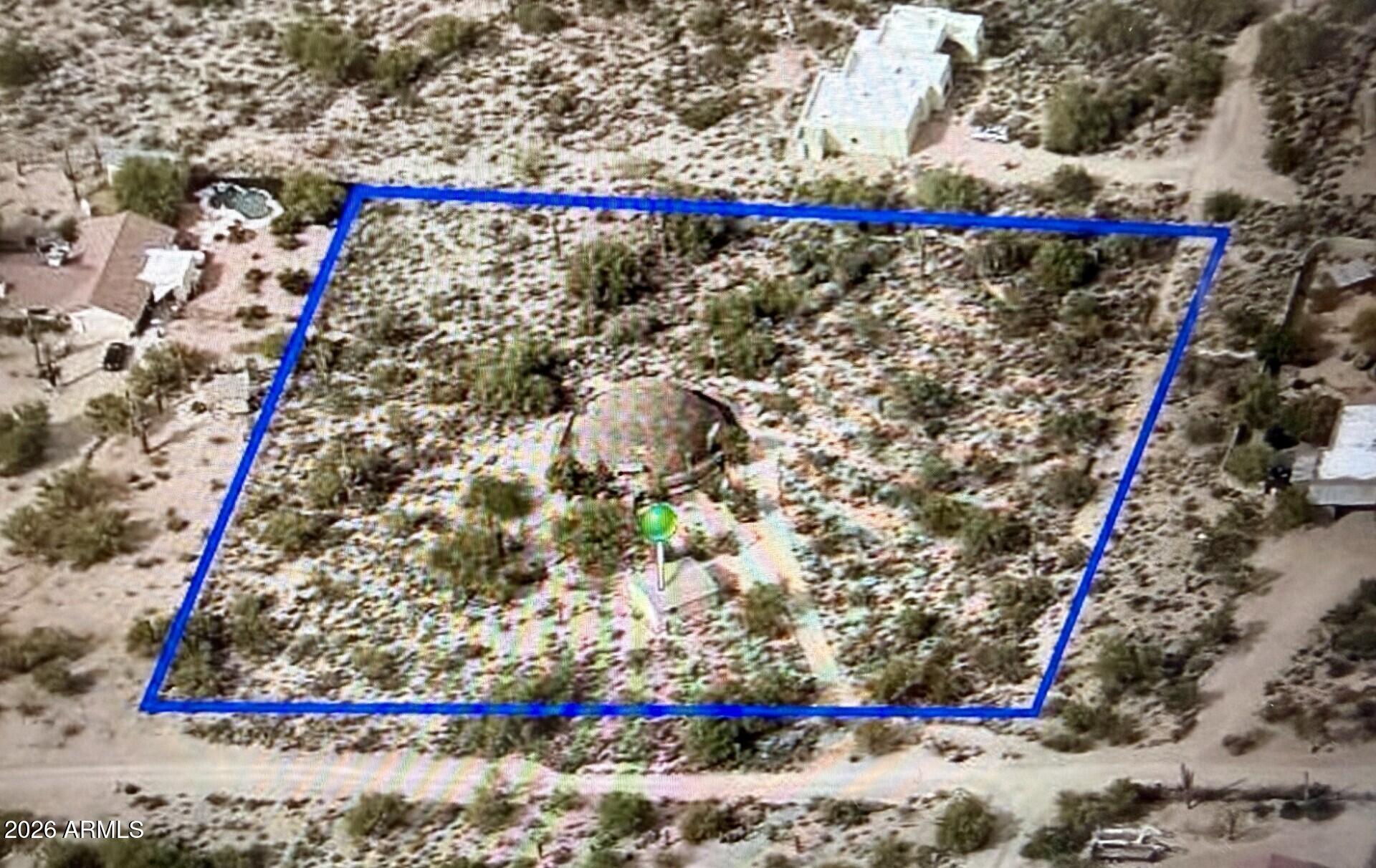 Unique and rare opportunity to own 2.31 acres in Cave Creek's County Island!  Opportunity for investor development or build your custom home with mountain
views and room for numerous amenities.
Property currently has a custom 2 bedroom ''Dome'' style home built in 1976 and 2 car garage that will need to be updated or scrapped.
ABSOLUTELY do not enter property without listing agents permission.
