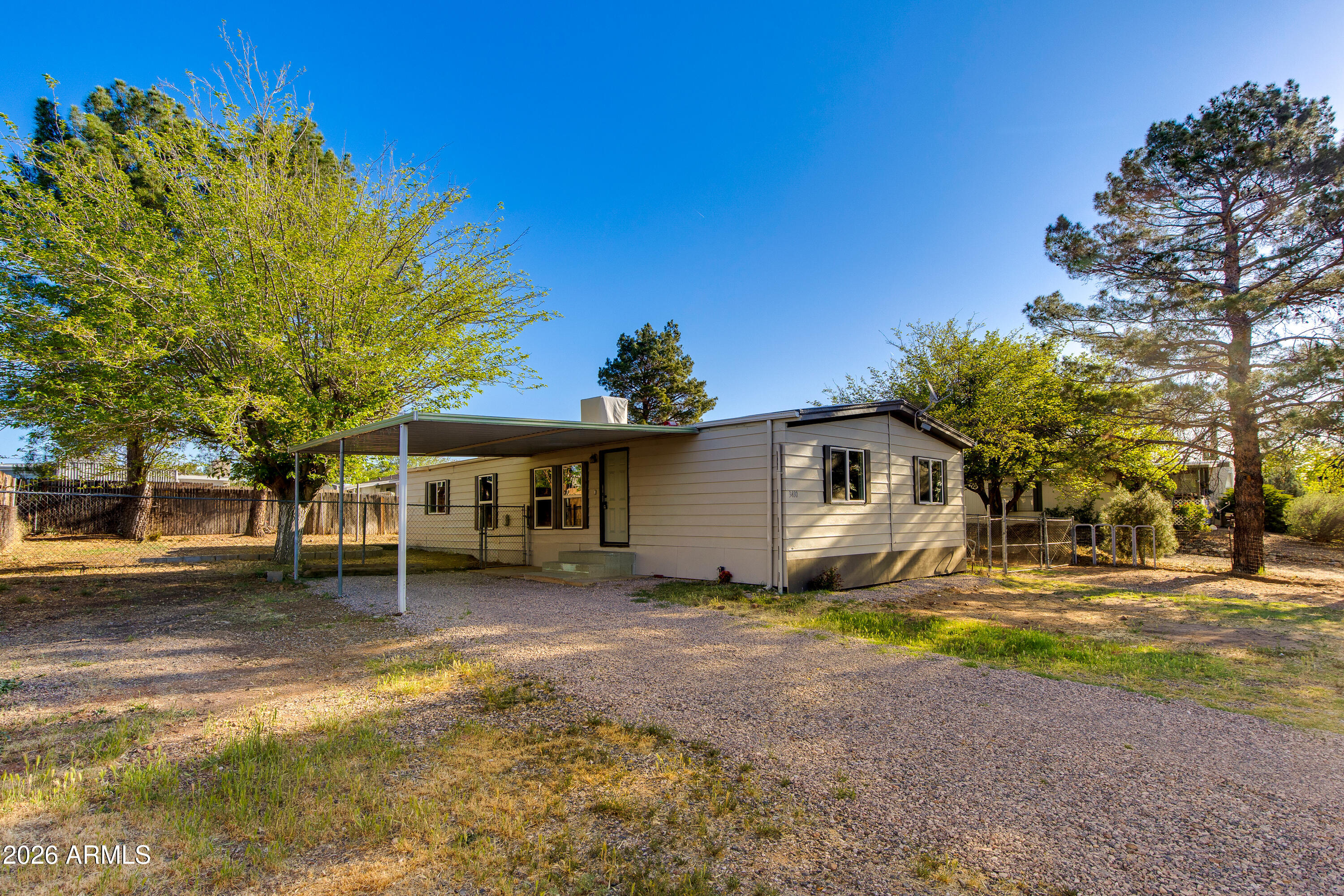 Beautifully remodeled 3 bed, 2 bath home positioned on an elevated lot in Verde Village, is priced to sell! Surrounded by rolling hills and mountain views. 

This 1345 SqFt home features a fully renovated kitchen with quartz countertops, LVP flooring throughout, updated bathrooms, new paint, fixtures, and appliances--delivering a true move-in ready experience.

All renovations have been completed, including new window installation.