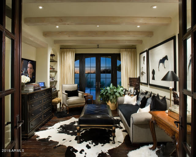 TIMELESS - One of a kind estate, built by Salcito Custom Homes.  Builder's own home. The property is just under 6600 feet and features 5 bedrooms and 6.5 baths.  Every room is inspired perfection including gorgeous custom cabinetry, reclaimed polished wood floors, marble countertops and limestone fireplaces. Included is a spectacular Ralph Lauren custom theater and master retreat featuring TWO Rebecca Salcito designed master closets just for HER - one wardrobe and one for shoes. Both inside and outside living spaces combine all that is sophisticated and elegant, in a light and refreshing European style, including charming courtyards and expansive lawn areas. The grounds are absolutely impeccable. This home sits on one of the nicest and most private lots in all of the Arcadia neighborhood. Truly one of the most charming and well built homes in all of Silverleaf.