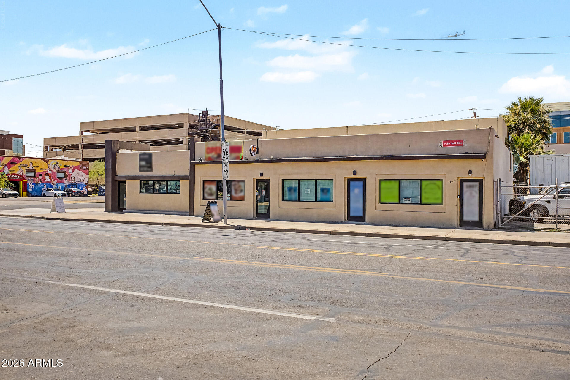 Great Lease or Sale opportunities that is conveniently located in the State Capitol District!  

Perfect potential for an owner / user seeking to occupy part of a property while generating immediate cash flow from existing tenants!

Total building size is approximately 9,583 sf and consists of 6 units with C-3 zoning.


Functional and flexible floor plans to accommodate a wide range of tenant uses such as retail, medical or creative offices.
Available Suites from 1,100 SF to 1,900 SF servicing the Arizona Government or nearby professional businesses.


See Marketing flyer for additional suite info with floor plans.