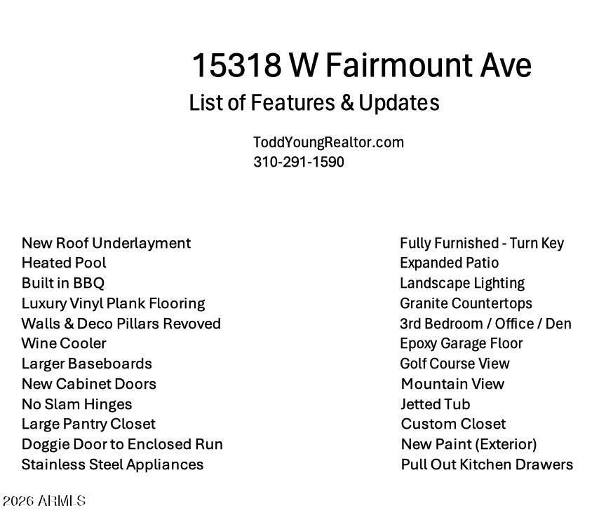 PEBBLECREEK UNIT FIVE - Residential
