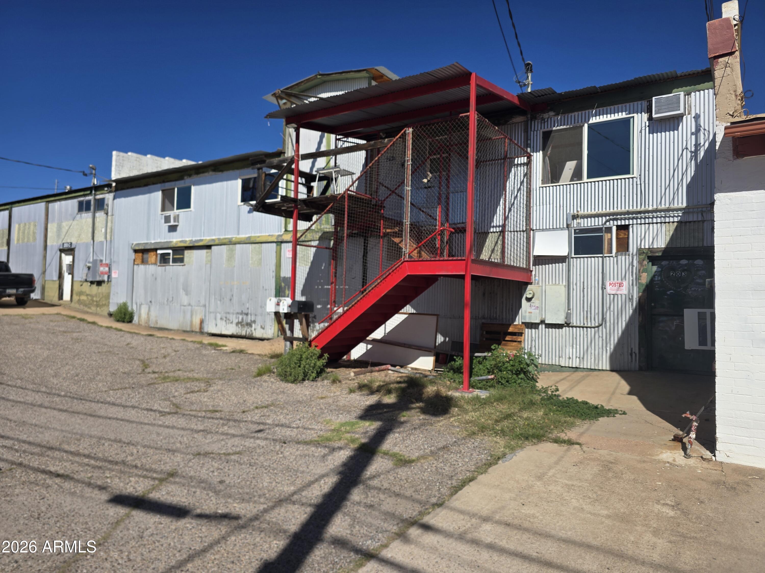 unique opportunity to own a mix use, commercial & residential property. Over 2200 sq ft of living space situated on the 2nd level, over 2200 sq ft of workshop space on street level, and over 100 sq ft of warehouse space with easy access. Living area includes 2 bedrooms, 2 bathrooms , loft space, kitchen and several living areas.