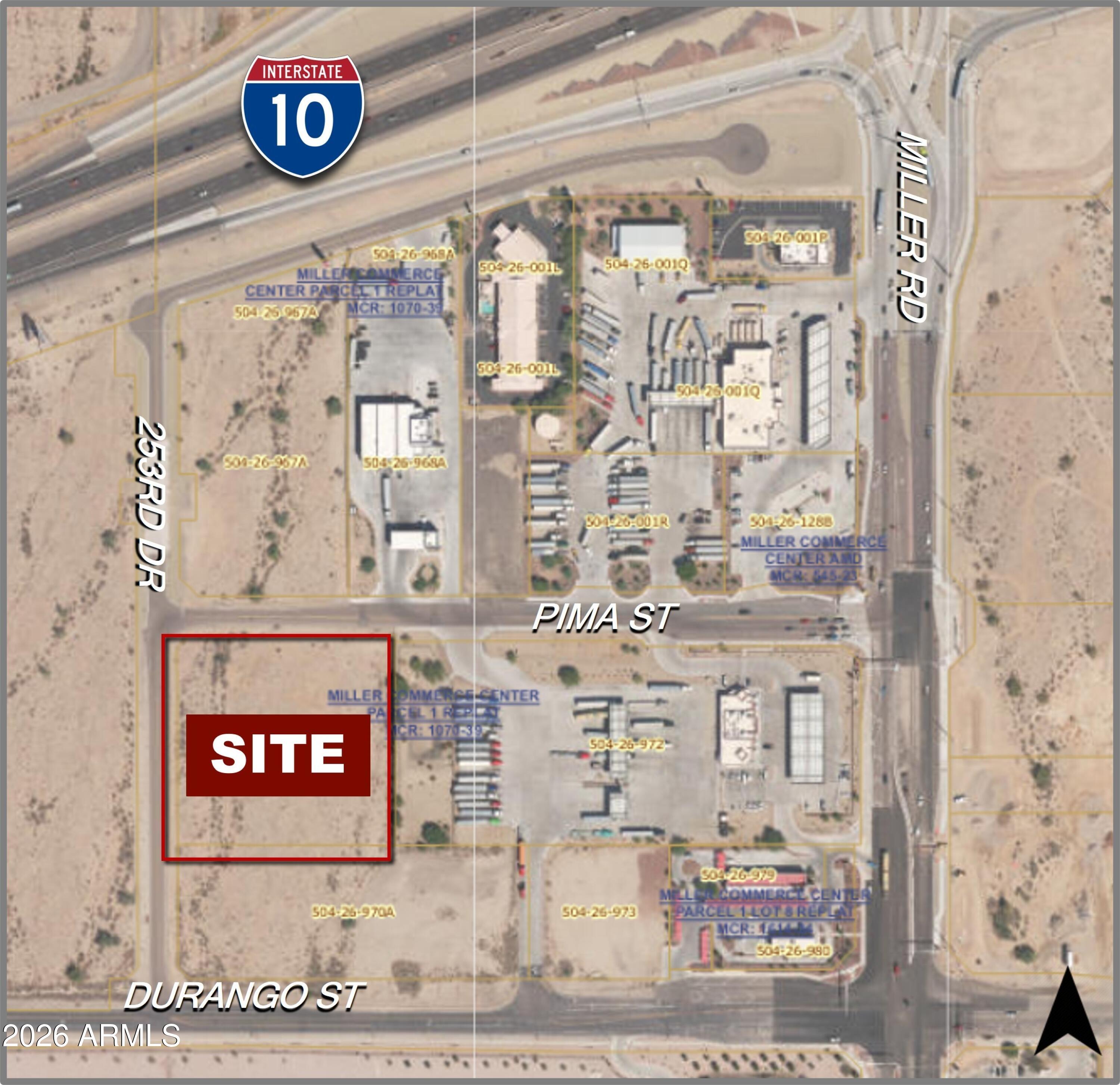 MILLER COMMERCE CENTER PARCEL 1 REPLAT - Land