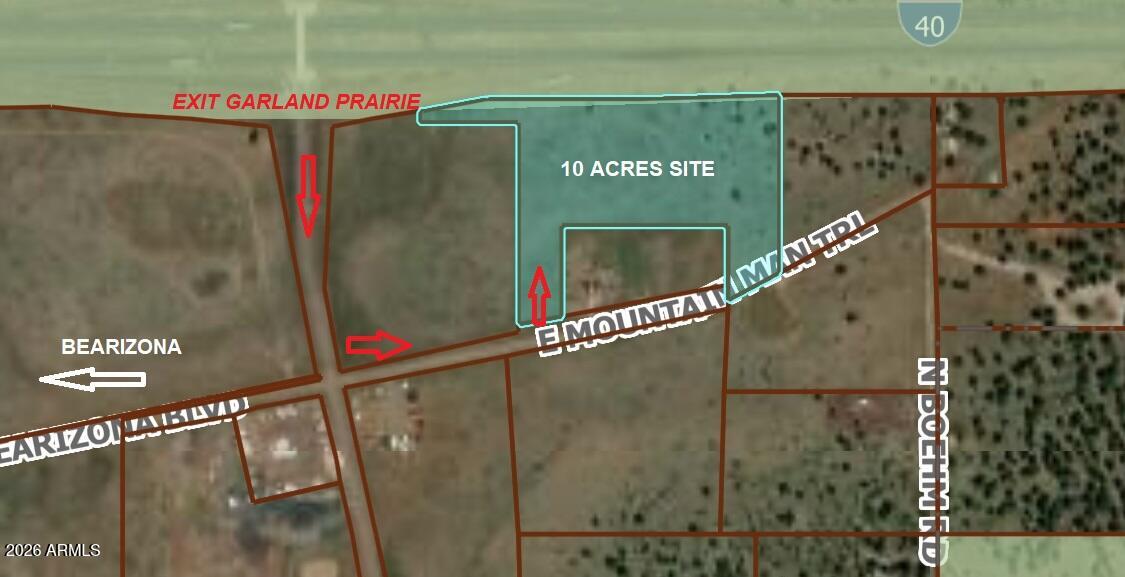 10 AC HIGH EXPOSURE ON I-40 INTERSTATE - Land