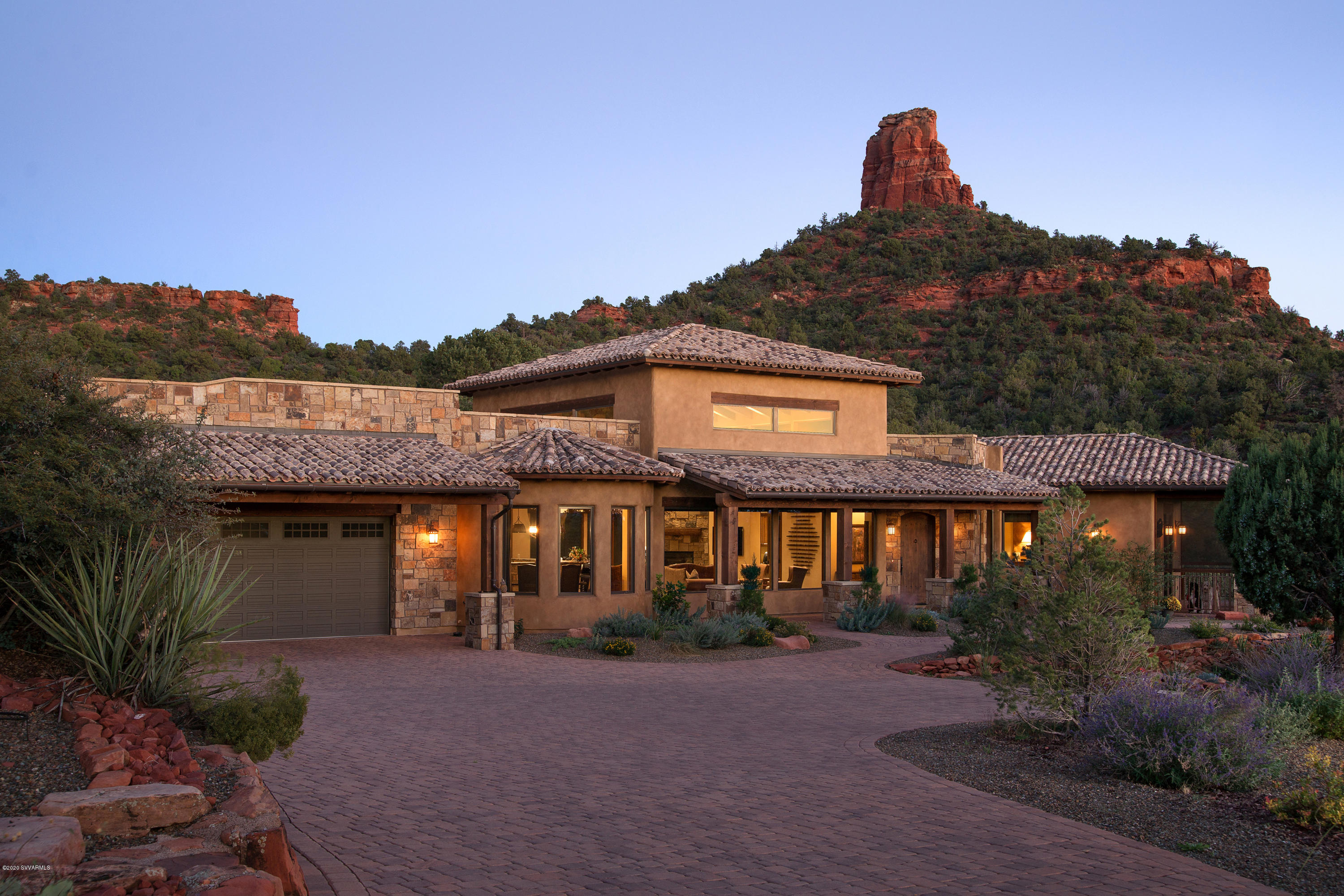 Artfully uniting extraordinary indoor/outdoor living spaces with extraordinary lives. No expense was spared to recreate stone-for-stone, this 5-acre, custom, 3,529 square feet, 3 bedroom, 4 bathroom Gentleman's Ranch Retreat. This luxury home features  a gourmet kitchen with upgraded leathered granite, a den with an exceptional surround sound system, office, and a split Master Suite floor-plan. Enjoy the ambiance of your modern outdoor entertaining fire-pit; sip wine & soak, after a day's hike, in your hot tub under the glorious starry skies. Inspiring red rock formations surrounding this unbelievable property. No horses needed to thoroughly enjoy this private sanctuary. Designer-custom furniture & gallery artwork can be purchased in addition to this luxury property. See Supplement... Sitting majestically among the pinion and juniper pines, and surrounded by a landscape of stunning crimson spires, it is a jewel to behold. If you love the gorgeous red rocks that make up the stunning backdrop of so many Westworld HOB series scenes, then you will fall in love with Sedona. Towering red mountains and lush greenery below make this the ultimate real-life Westworld. 

Horse barn/stables 696 SqFt (Approx), hiking & biking trails, every architectural detail was carefully designed to bring the epic fantasy of "Westworld" when you ride out from Sedona's Lizard Head property on horseback. 

From your property, access Chimney Rock, meditate on a vortex, hop on your mountain bike accessing some of the most famous mountain biking and hiking trails. A must see: hike from your new property to the Amitabha Stupa, a must-visit place for spiritual seekers the world over. 

Preview the unbranded video of this private estate on Vimeo: https://vimeo.com/391585143 or type in Sedona's Red Rock Gentleman's Ranch For Sale: 3165 Lizard Head Ln., Sedona AZ 86336