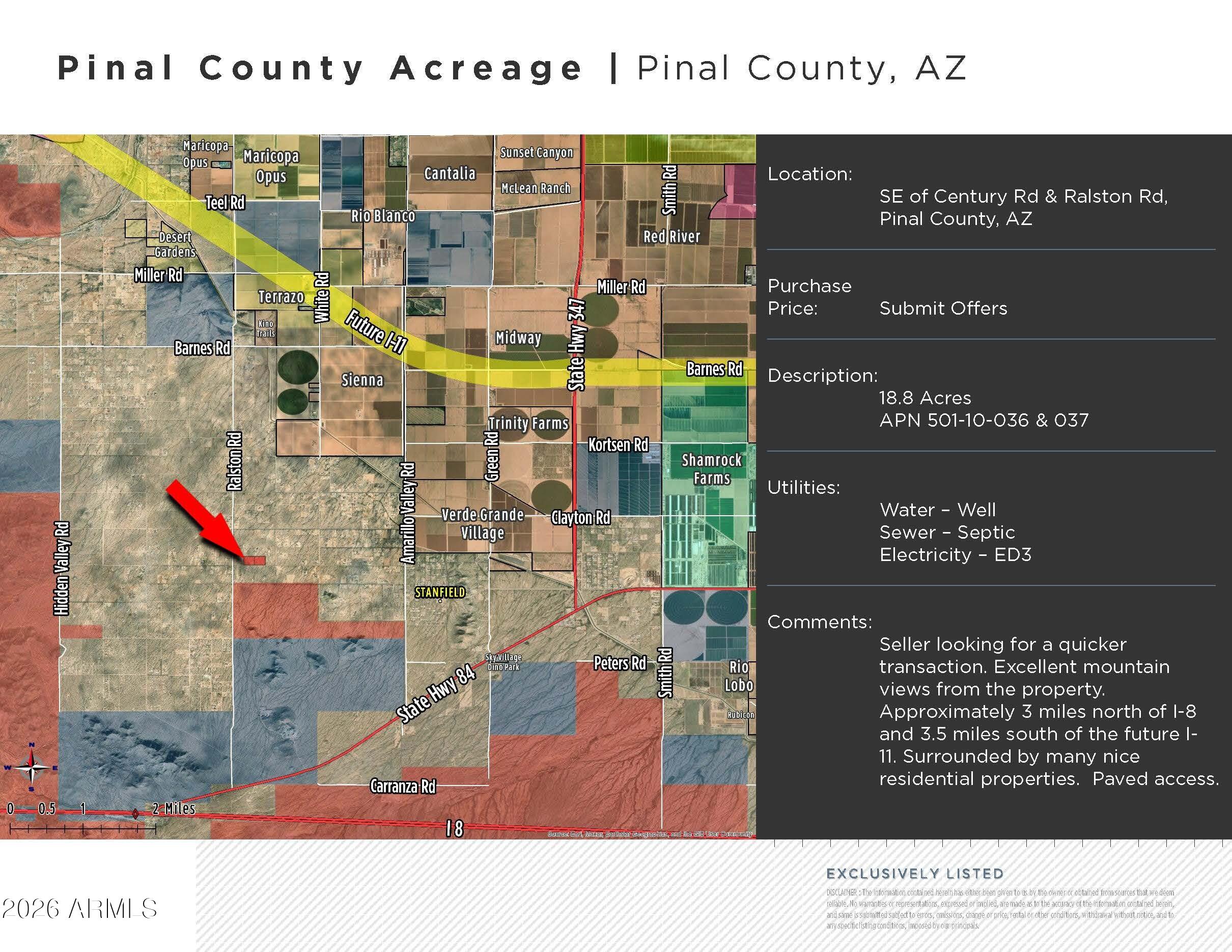 HIDDEN VALLEY ESTATES UNIT NO 1 - Land