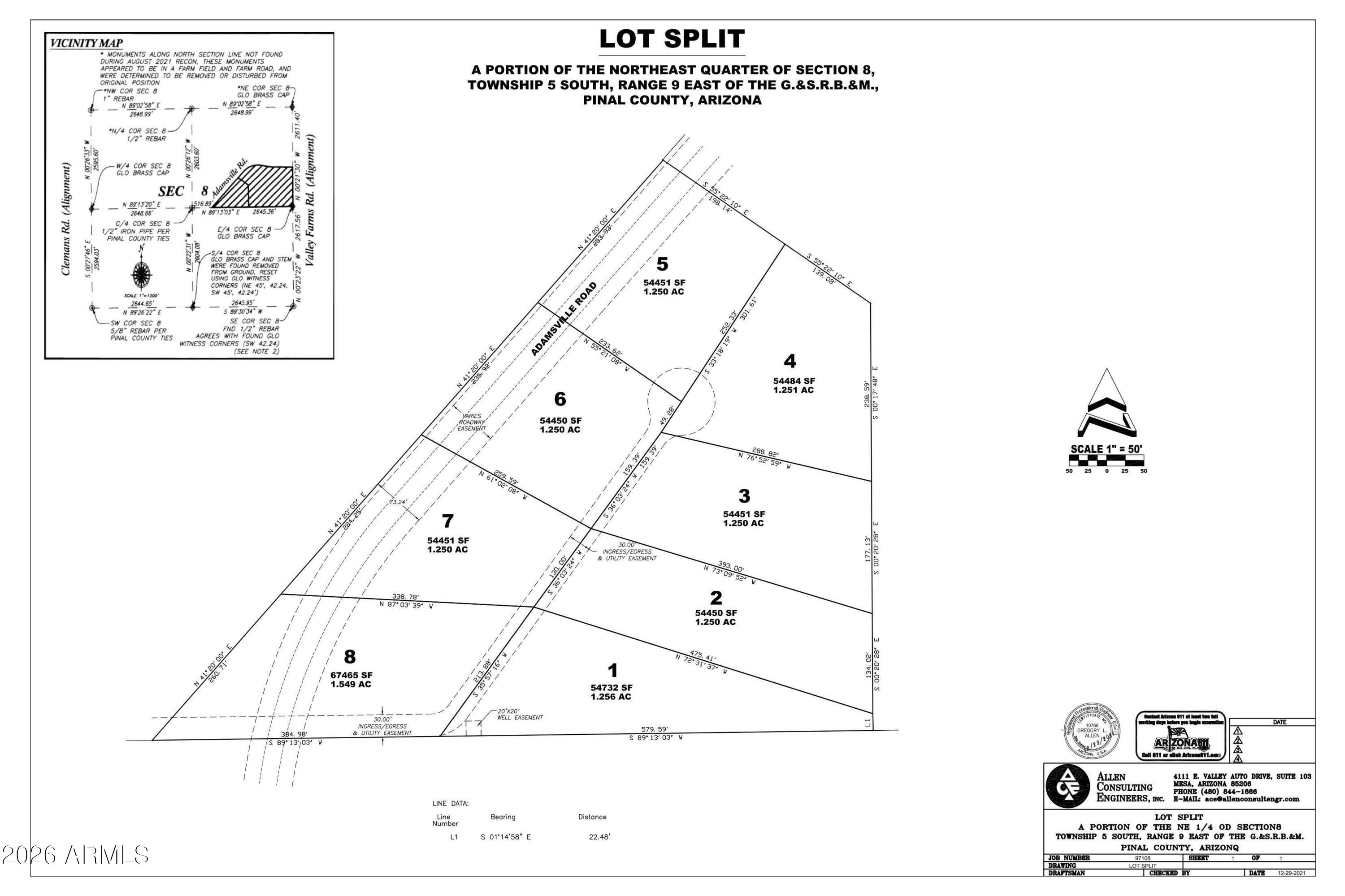 A PORTION OF THE SOUTH HALF OF THE NORTHEAST QUART - Land