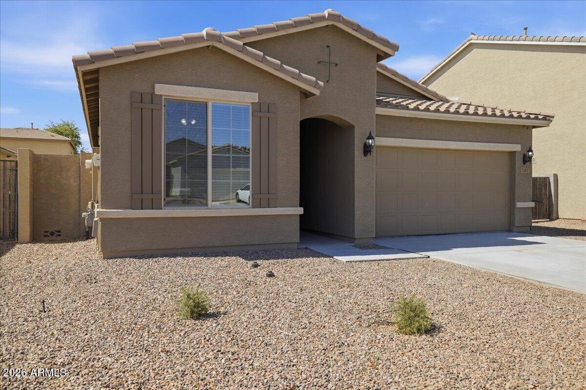 Beautifully maintained home featuring a desirable split floor plan with three spacious bedrooms, two bathrooms, and a large dedicated office. The kitchen offers granite countertops, stainless steel appliances, and a gas range. An inviting backyard with a covered patio provides the perfect space for relaxing or entertaining. Conveniently located near schools, shopping, restaurants, and major freeways, this home offers comfort and accessibility in one complete package.