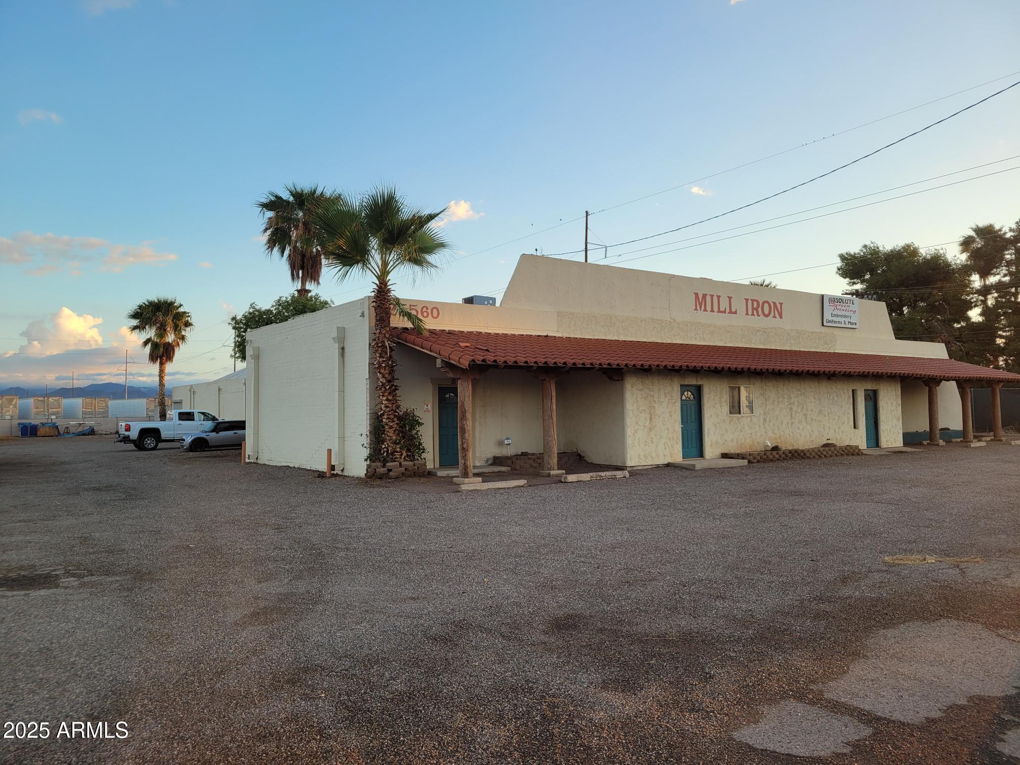 Excellent opportunity located just blocks from Downtown Buckeye and a booming area! Property sits on county island so perfect for a dispensary close to Downtown. 12,994 square feet of executive office space with retail store fronts and super large parking lot with Drive-Thru potential. Sitting on 1.39 acres space has plenty of room to expand as well.