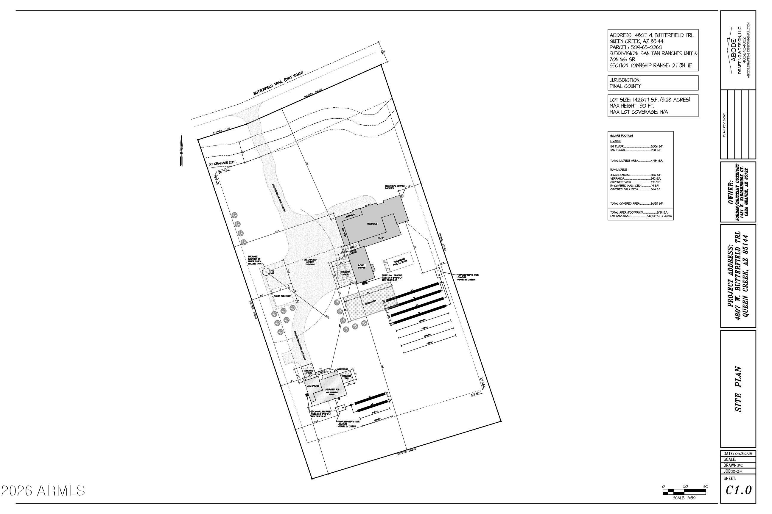 SAN TAN RANCHES UNIT 6 - Land