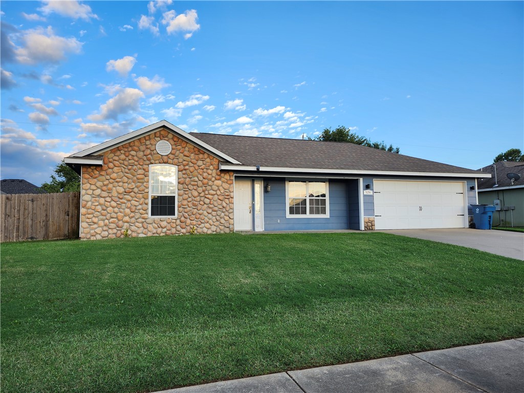 Located in a quiet neighborhood just North of local schools near the city park, about 5 minutes away. Your next home provides an open functional layout as you comfortably enjoy your freshly painted, 3-bedroom and 2-bathroom residence with high-vaulted ceilings living room. Your kitchen features a large walk-in pantry with double French doors into spacious backyard perfect for outdoor activities such as continuation of established raised garden, entertaining, or just relaxing within a fenced in back with much room for growth. Brand new gutters/downspouts to be installed too! This home was professionally wired to use a 6000k portable generator and includes a dedicated junction box (cable included) conveniently located outside. Additionally, live in a comfortable environment provided by the 3.5-ton HVAC unit installed less than 5 years ago. Look for the 6 each 4K HD Video security cameras (which can be expanded) and a doorbell camera that provides a level of security you’ll be resting well at night.