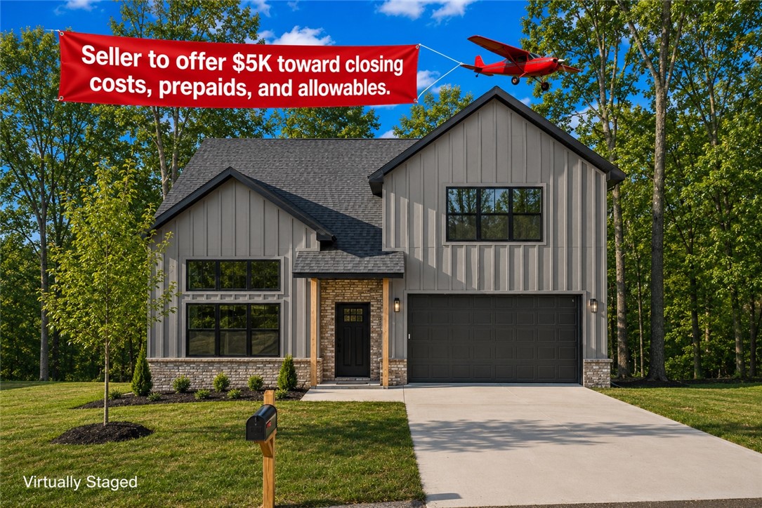 Welcome home to this stunning brand-new construction nestled in the heart of Bella Vista! This 3-bedroom, 2-bath home offers 1,899 square feet of thoughtfully designed living space on a cleared 0.34-acre lot. You'll love the upscale finishes throughout, including granite countertops, luxury vinyl plank flooring, walk-in closets, and a cozy gas log fireplace. The brick exterior, covered patio, and deck make outdoor living a dream, while the attached 2-car garage adds everyday convenience. As a Bella Vista POA community member, you'll enjoy world-class amenities including pools, tennis courts, walking and mountain biking trails, multiple boat docks, clubhouse, exercise room, golf courses, and so much more.. Zoned for Bentonville Schools and located near parks and trails, this home truly has it all. Seller is offering $5,000 towards Buyer's closing costs. Don't miss your chance to be the first to call this beautiful new build yours!