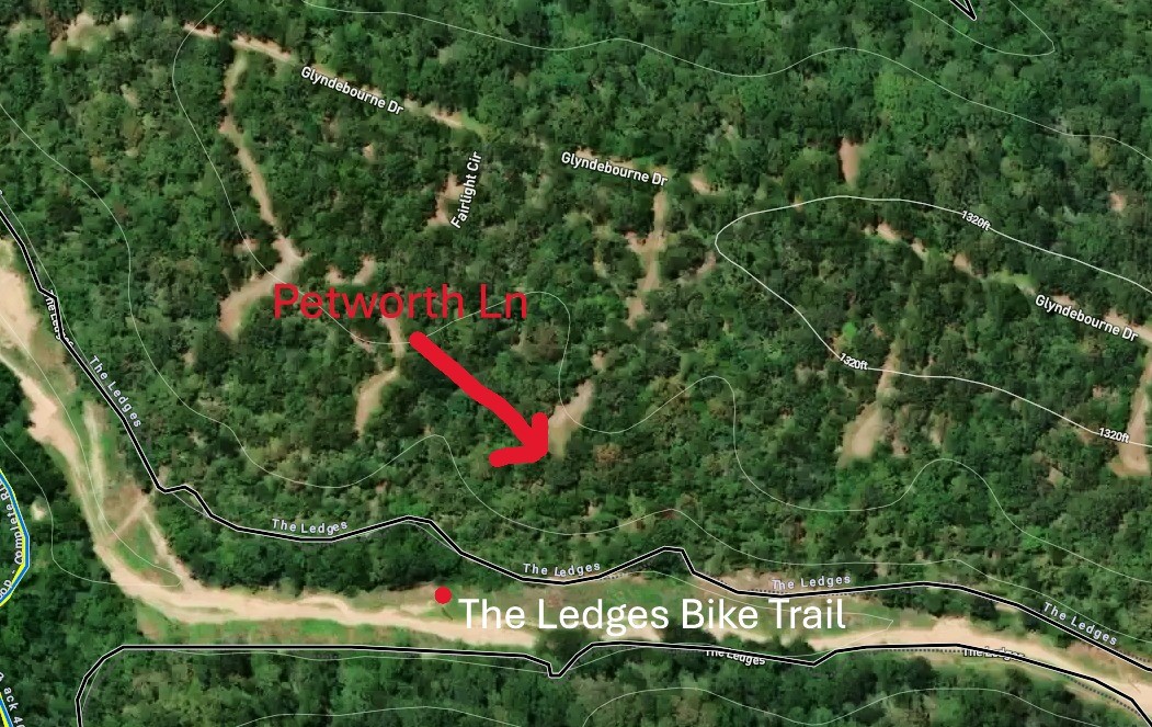 As flat as Bella Vista lots come! Area of many NEW homes! Backs to The Ledges Trail (connects to Back 40 Trail) .30 acre, Privacy on the cul-de-sac.  All around a great building lot!