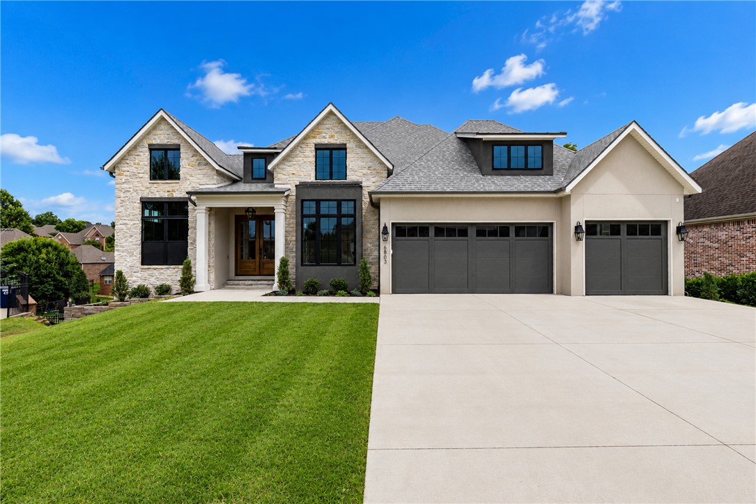 This beautifully crafted Shadow Valley two-story home combines timeless design with modern luxury. The heart of the home is the luxury chef’s kitchen, complete with high-end finishes, top-of-the-line appliances, and an expansive island perfect for gathering. The main level offers seamless flow from living to dining spaces, 2 bedrooms, 2 bathrooms, an office, a luxurious primary suite, and a large covered deck. The bottom level features a bonus area for entertaining with friends and family, 2 bedrooms, and 2 bathrooms. Walkoutside through the double doors to another covered patio with an outdoor grill! 

With four bedrooms and four full bathrooms, this home provides ample space and privacy for family and guests alike. Every detail has been thoughtfully designed and built with the exceptional craftsmanship Lance Johnson Building Company is known for.