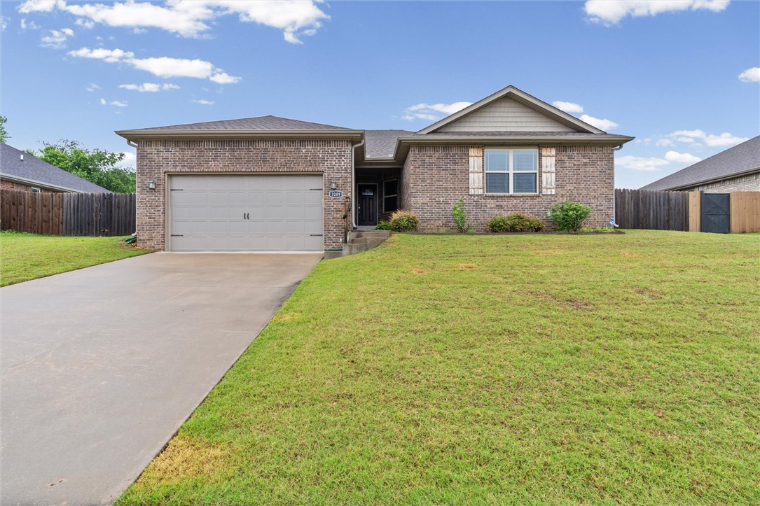 Welcome home to this beautifully maintained 4-bed home in a prime Springdale location, less than 10 minutes to Downtown Springdale & minutes to I-49 for an easy commute! This move-in ready home features a spacious living room with soaring 10-foot ceilings & shiplap detail above the fireplace. The eat-in kitchen offers granite countertops, stainless steel appliances, & plenty of room to gather. You’ll also love the oversized utility room with additional pantry shelving for extra storage & convenience. The private primary suite includes TWO walk-in closets, a whirlpool tub & a separate walk-in shower. Major updates are already in progress, including a BRAND NEW ROOF being installed prior to closing, plus fresh paint scheduled for shutters, front rail/post, garage, & for the back patio posts, adding even more curb appeal & peace of mind for the next owner. Don’t miss this great opportunity to own a spacious home in an excellent location close to shopping, dining, schools & all that Northwest Arkansas has to offer!