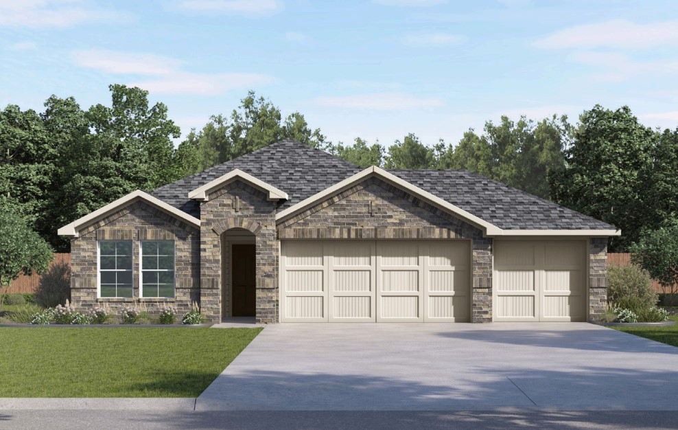 Lovely Harris plan with a 3-car garage in Hudson Heights in Prairie Grove, AR! These homes have fabulous features for comfortable, modern living. Each home will have LVP flooring throughout! The kitchen features granite countertops, stainless steel appliances, including a gas stove and a stainless steel undermount kitchen sink with a pull-out faucet. The primary bedroom with ensuite will feature dual sinks, a walk-in shower, and walk-in closet. Home will be 4-sides brick with siding per plan! Each home is equipped with a programmable thermostat for convenience. Covered patio per plan! Taxes and Parcel TBD.