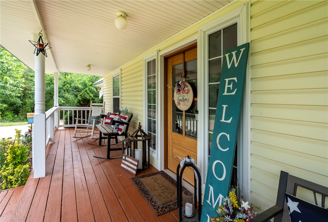 Welcome to this secluded paradise you could call home. It's a beautifully built country home built in 2004 that sits just far enough from town to feel quiet, but close enough that it's convenient to town. The house spans 2,528 sq ft, offering a balanced layout that feels roomy without being excessive, with warm, inviting proportions throughout. Inside the home it has clean lines, tasteful finishes and feels cozy the moment you step inside. The home has 3 bedrooms and 2.5 baths with a huge living room for entertainment. It has an office and bonus room for extra space to enjoy or to have a workspace. Two of the bathrooms were updated with new vanities, tile, sinks and paint. The carpet was replaced in 2023 with new carpet. It has plenty of space for outdoor activities or watching the wildlife from your huge deck. It has a shop with electric to store your equipment. Refrigerator, washer, dryer and the ring doorbell all convey with acceptable offer. Come and see this property before it's gone.