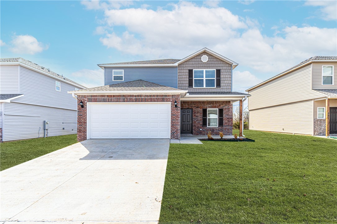 A brand new construction in South Fayetteville, this beautiful home is just 7 minutes from the University of Arkansas and is within walking and biking distance to community favorites like Walker Park and the South Fayetteville food district.

This brand new home features 3 large bedrooms, two and a half bathrooms, and a spacious open concept kitchen and living area. The kitchen boasts a large island with granite countertops. Additionally, the home features two bonus rooms - a downstairs office with beautiful French doors and an upstairs bonus living room.

This home is perfect for young professionals, a single family, or a group of students looking for housing near the University of Arkansas. Creekside Meadows is a beautiful new home community located only minutes from the University of Arkansas. Just 1 mile from Walker Park & approximately 1 mile from Crossover Rd. Creekside Meadows brings a new & charming lifestyle to Fayetteville! Don't miss out on the opportunity to make this beautiful house your new home!