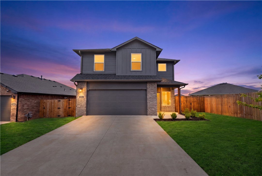 Beautiful one-owner home in the desirable Habberton Ridge community! Built in 2024, this well-maintained Emma floor plan offers 3 bedrooms, 2.5 baths, and 1,695 sq ft of thoughtfully designed living space. The open-concept main level features a spacious living area, dining space, and modern kitchen with quartz countertops, island, pantry, and stainless steel appliances. Upstairs includes all bedrooms, including a private primary suite with walk-in closet and en-suite bath. Refrigerator, washer, and dryer are negotiable and may convey with acceptable offer. Enjoy energy-efficient features, LED lighting, programmable thermostat, fully fenced backyard, landscaping, covered front porch, and newly planted tree. Bonus: the neighboring home to the right faces south while this home faces west, creating extra privacy and additional side street parking. Conveniently located near parks, schools, and Willie George Park. Move-in ready and better than new!