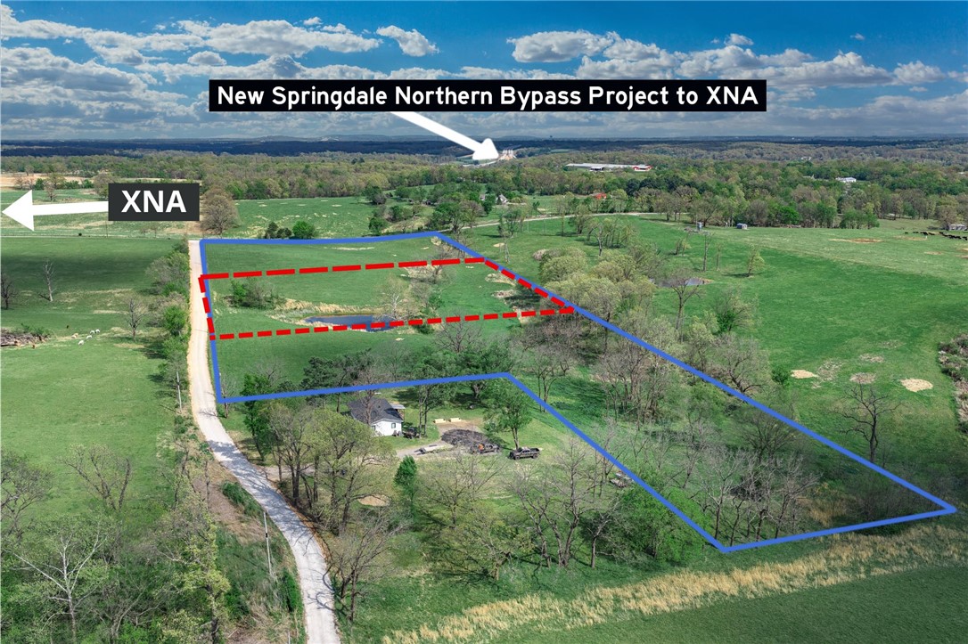 Just 2 miles from XNA Airport, this 3.35-acre parcel sits at the southwest corner of Hendrix and Reams Road in Gentry, offering paved road frontage. This listing is specifically for lots 4 and 5 as identified in the attached survey and shown in the listing photos. The land is cleared and gently rolling, with electric, gas, and public water at the street — and the property has already perked for septic. Whether you're building your dream home or an investment property, this is a turnkey-ready lot in one of NW Arkansas's fastest-growing corridors. Refer to survey for exact boundaries.