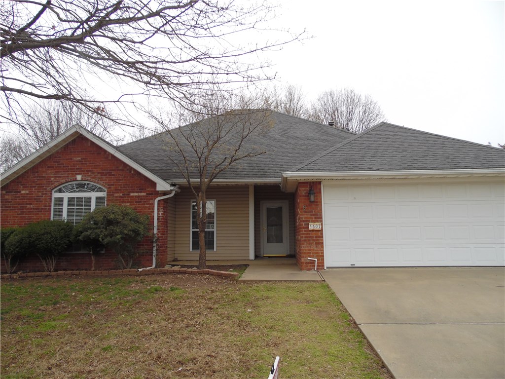 Great location for this 4 bedroom/2 bath home in the heart of Rogers.  Privacy fence and a large open kitchen.